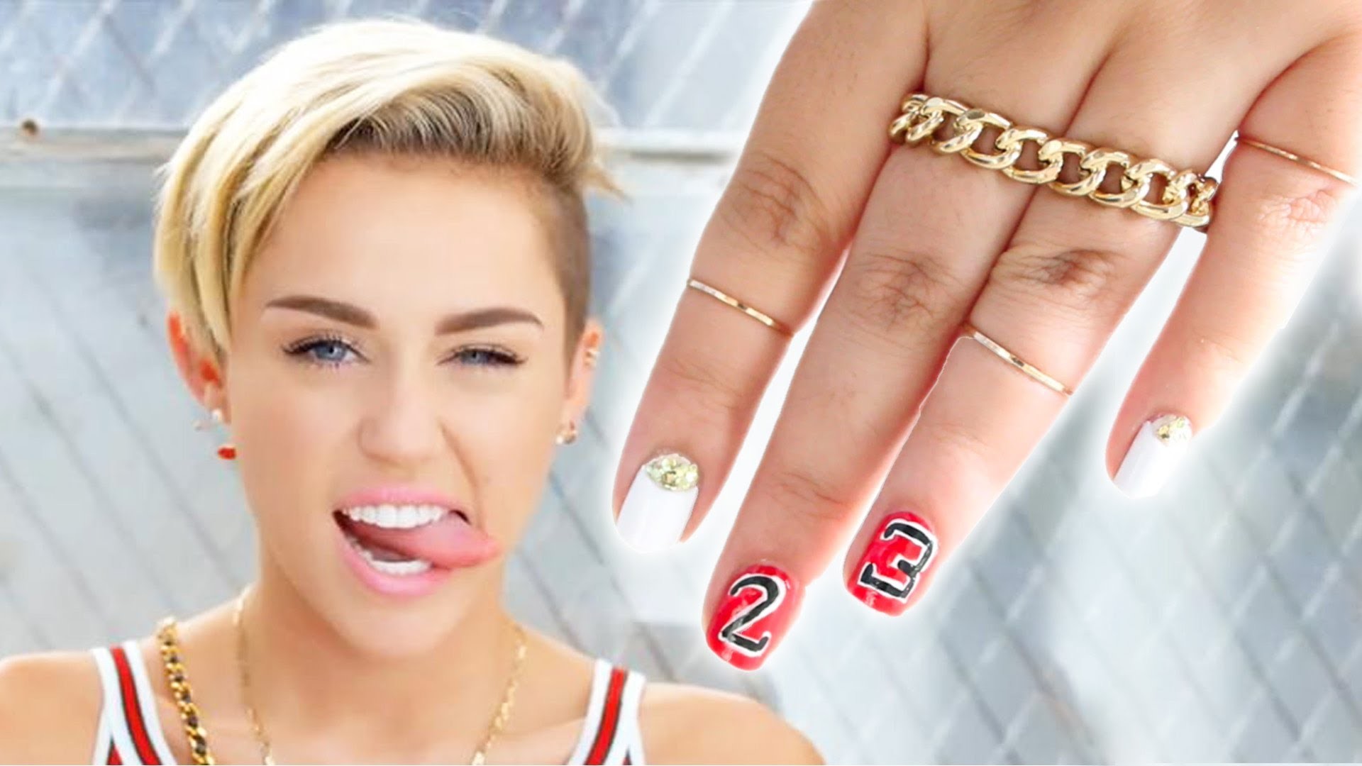 Miley Cyrus – 23 Music Video | Inspired Nails