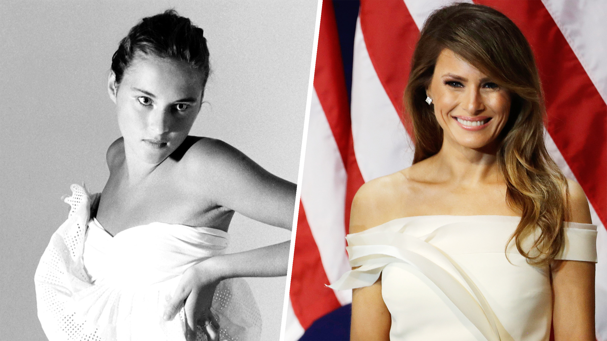 See photos of young Melania Trump's early career as a model at 16 –  TODAY.com