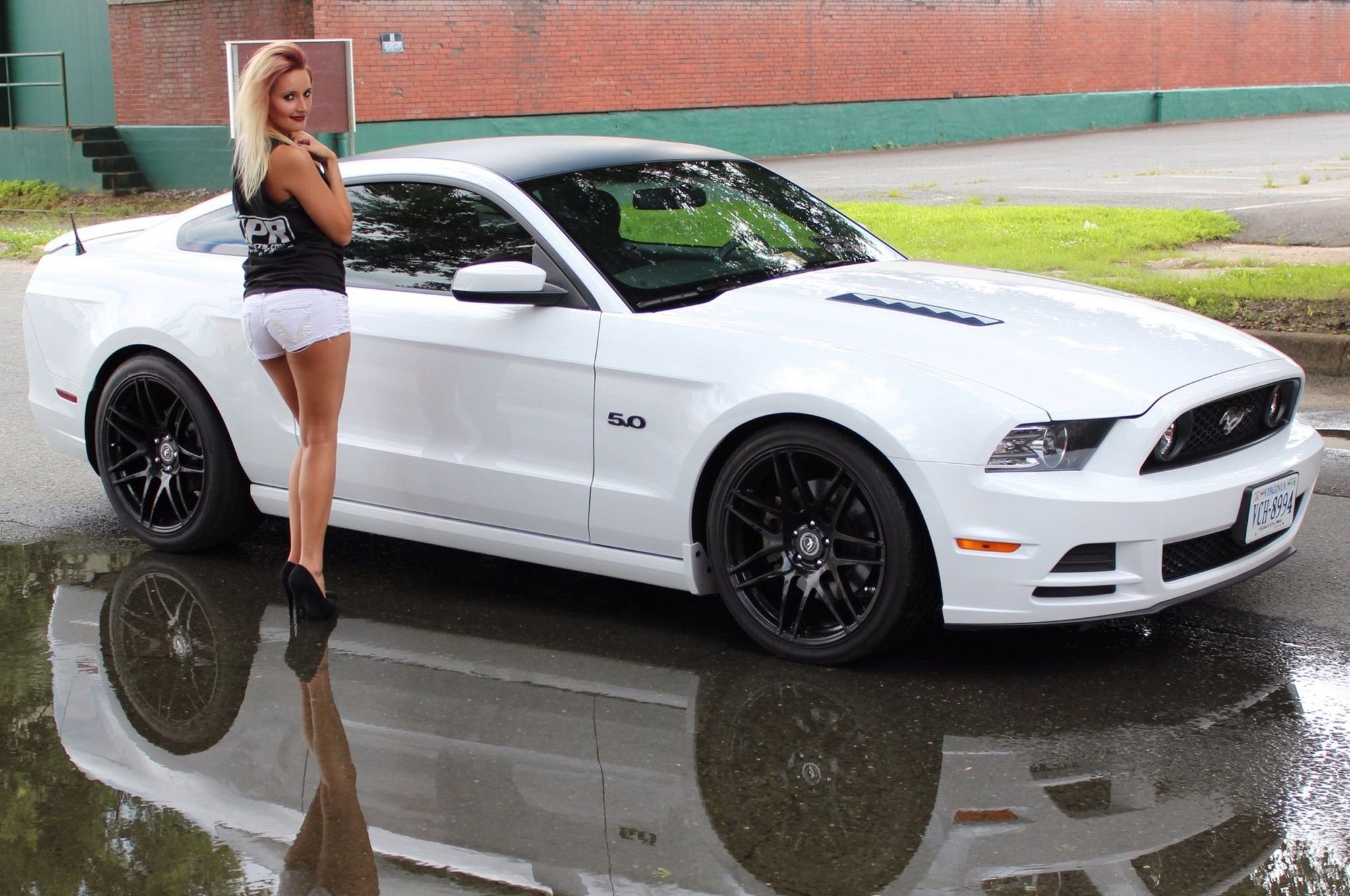 2015 Ford Mustang Supercar Superstreet Ashley Arrington Babe Girl Blondie USA 06 wallpaper 795712 WallpaperUP