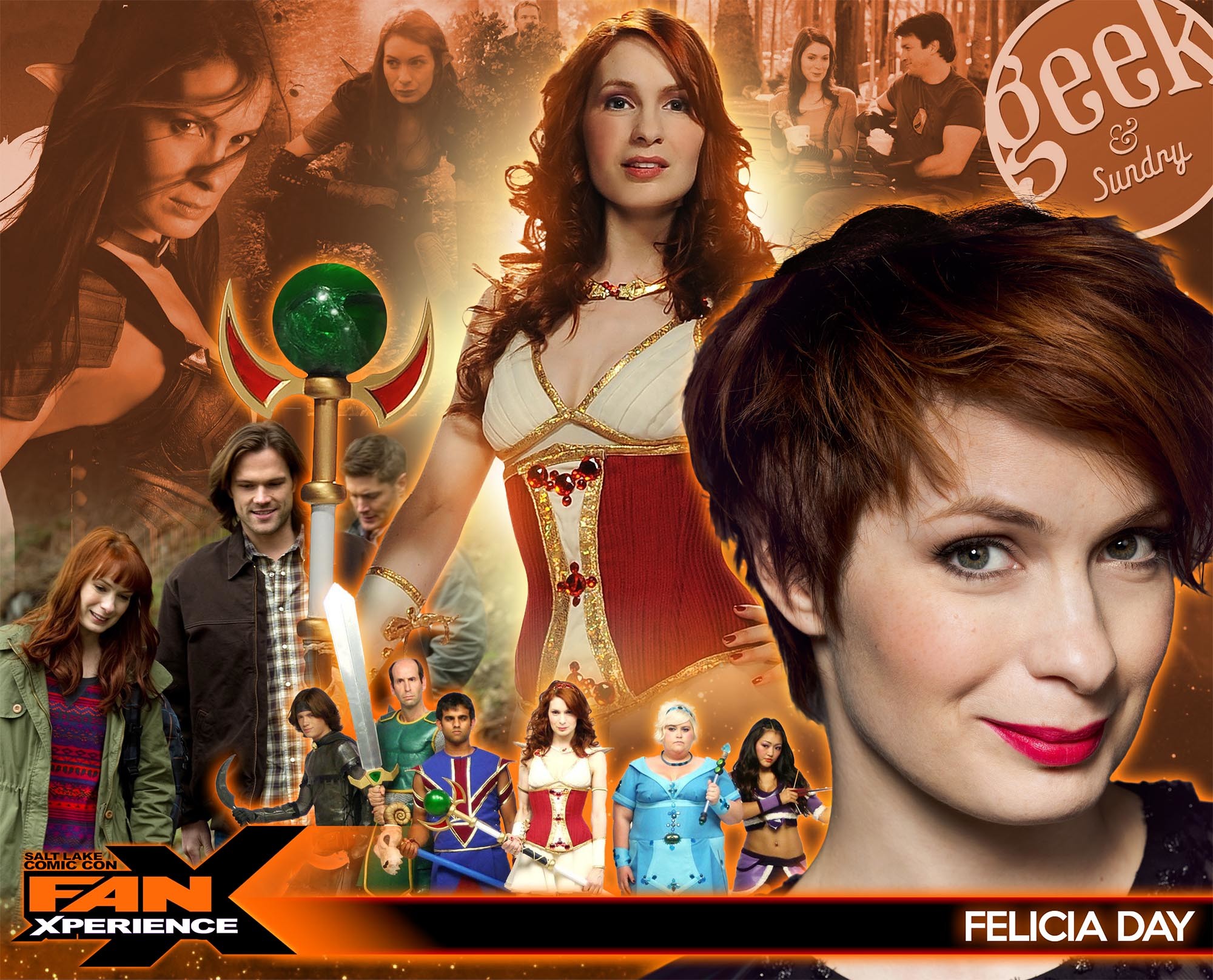 Please welcome Felicia Day to FanXperience 2015 Salt Lake Comic Con September 21 23, 2017