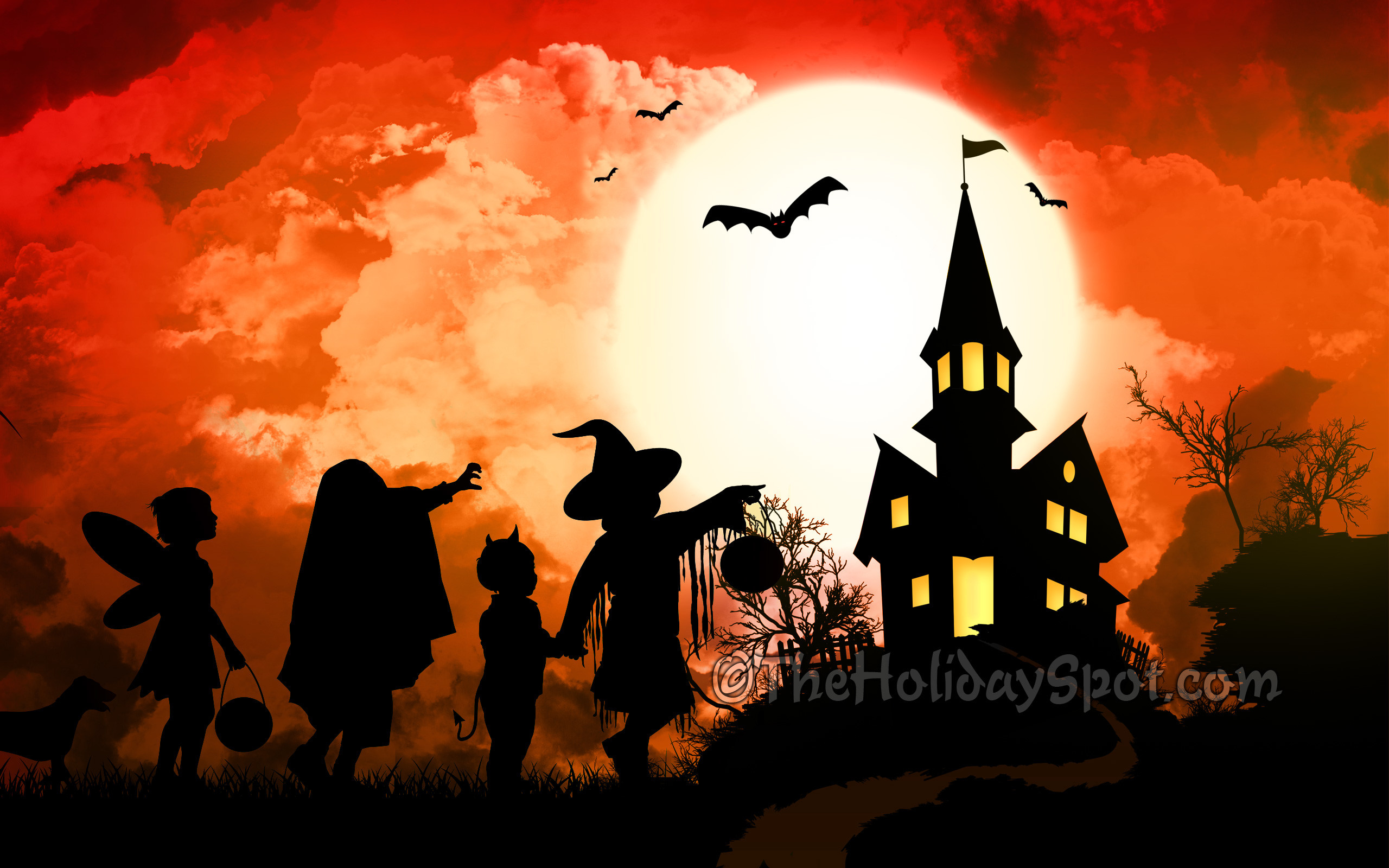 Halloween Wallpapers And Screensavers Wallpaper background.