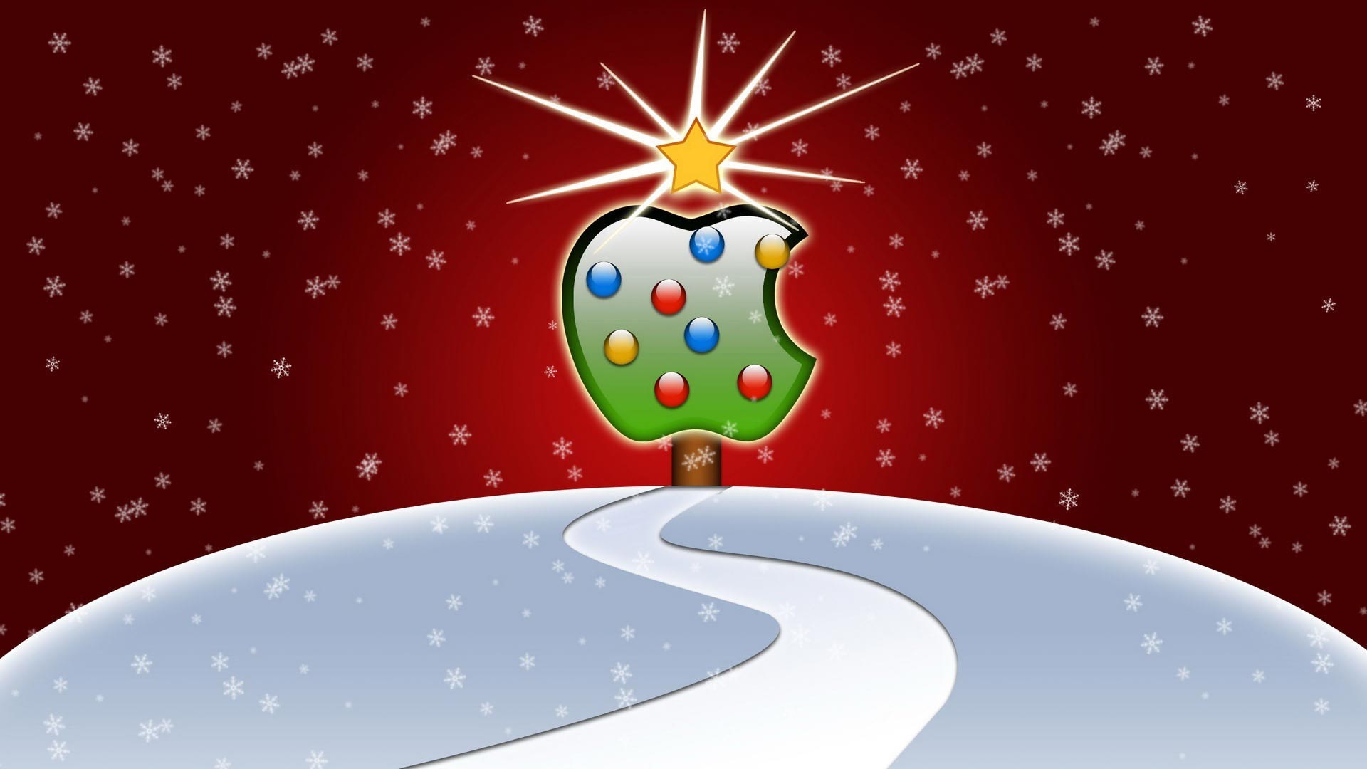 Animated background holiday desktop mac christmas apple wallpapers