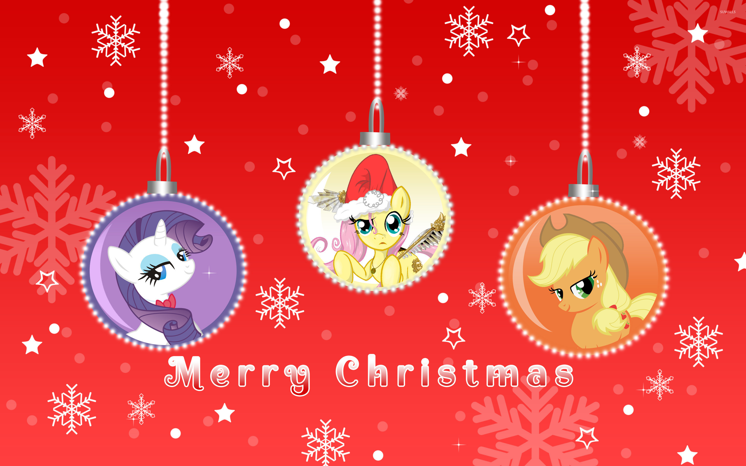 Merry My Little Pony Friendship is Magic Christmas 2 wallpaper