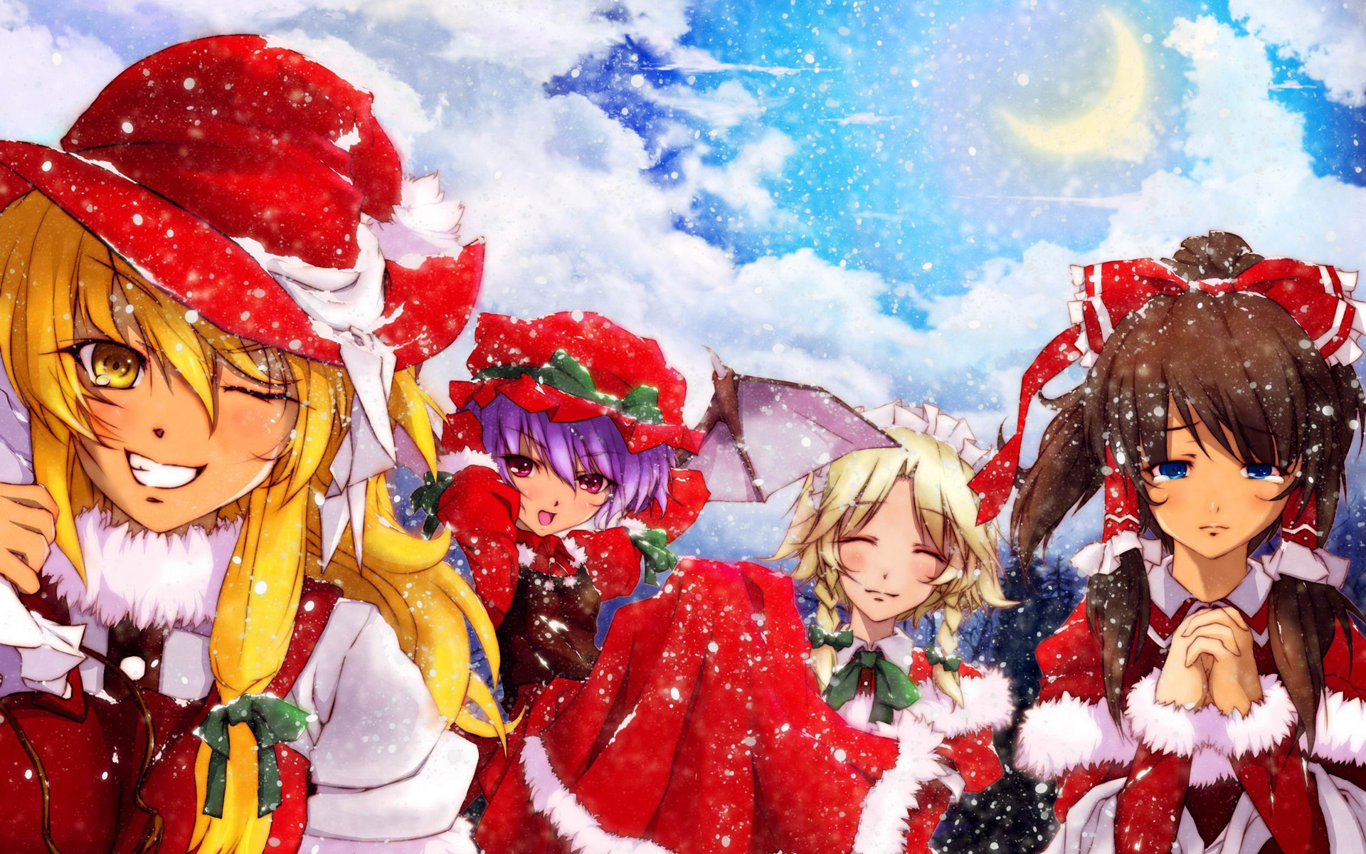 Christmas Anime Wallpapers Wallpaper Wallpaper hd