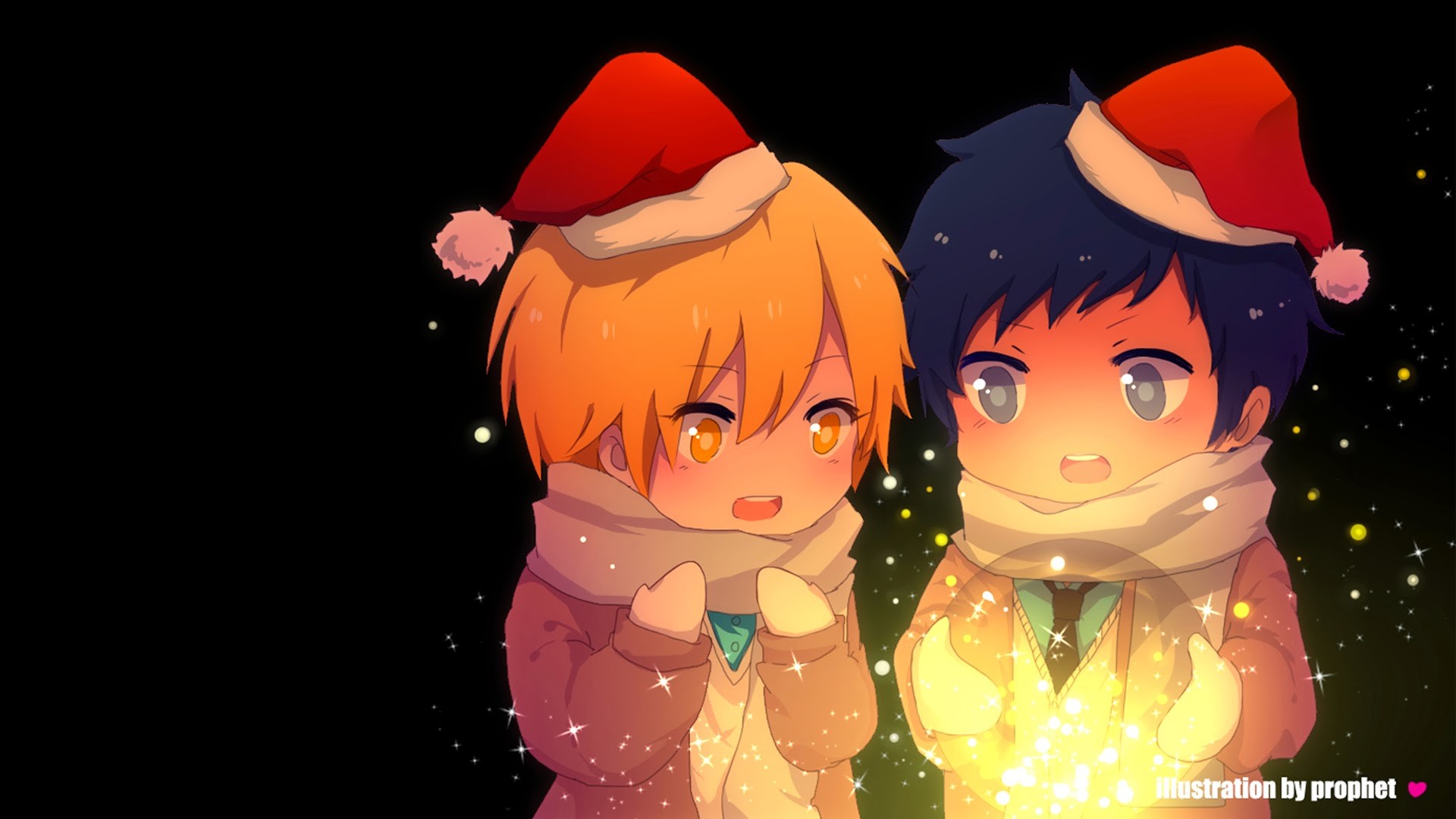 Cute Anime Boys  Merry Christmas Eve   Facebook