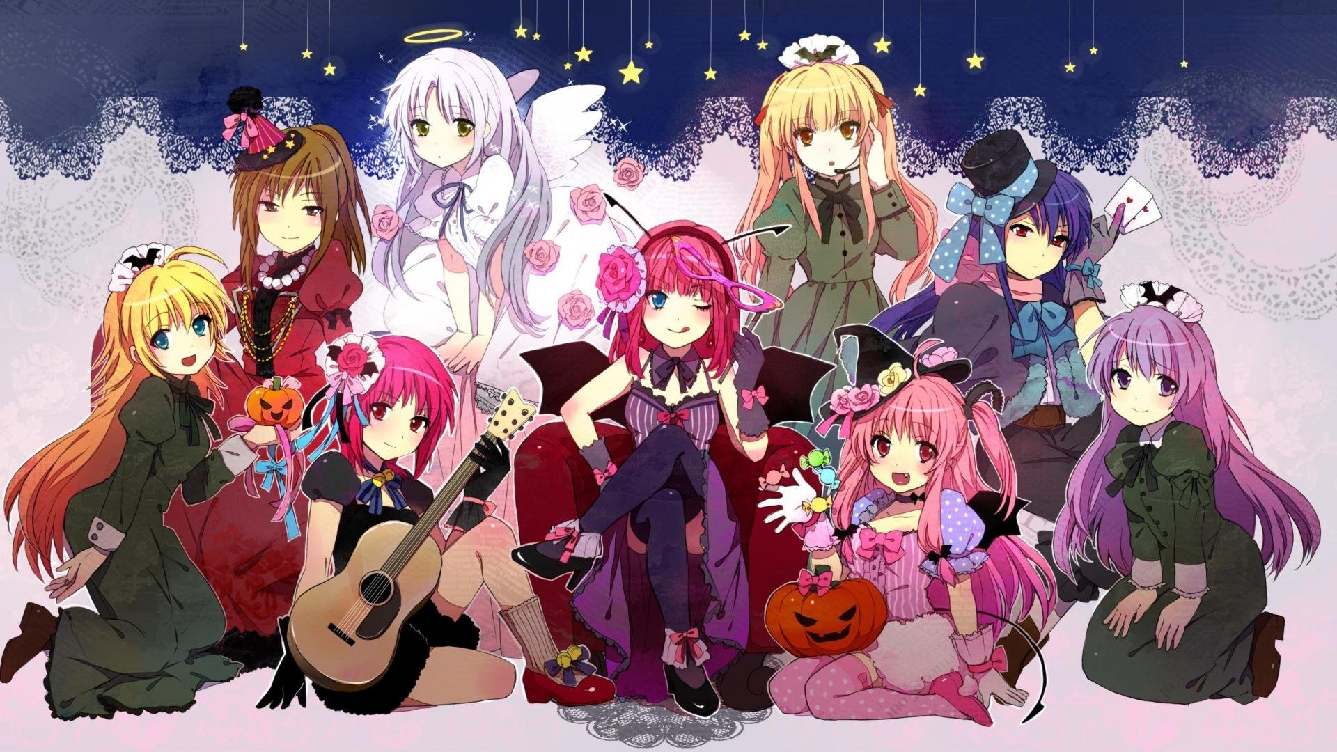 Angel Beats wallpapers halloween