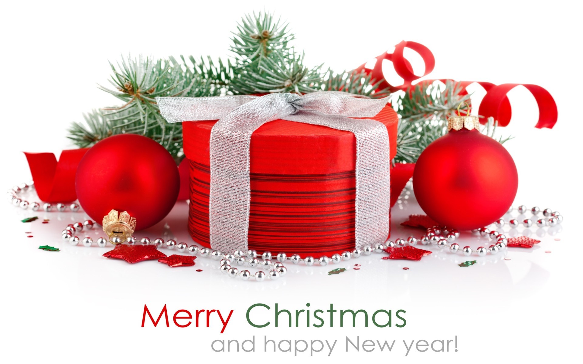 Happy New year Merry Christmas Wallpapers 1920×1200