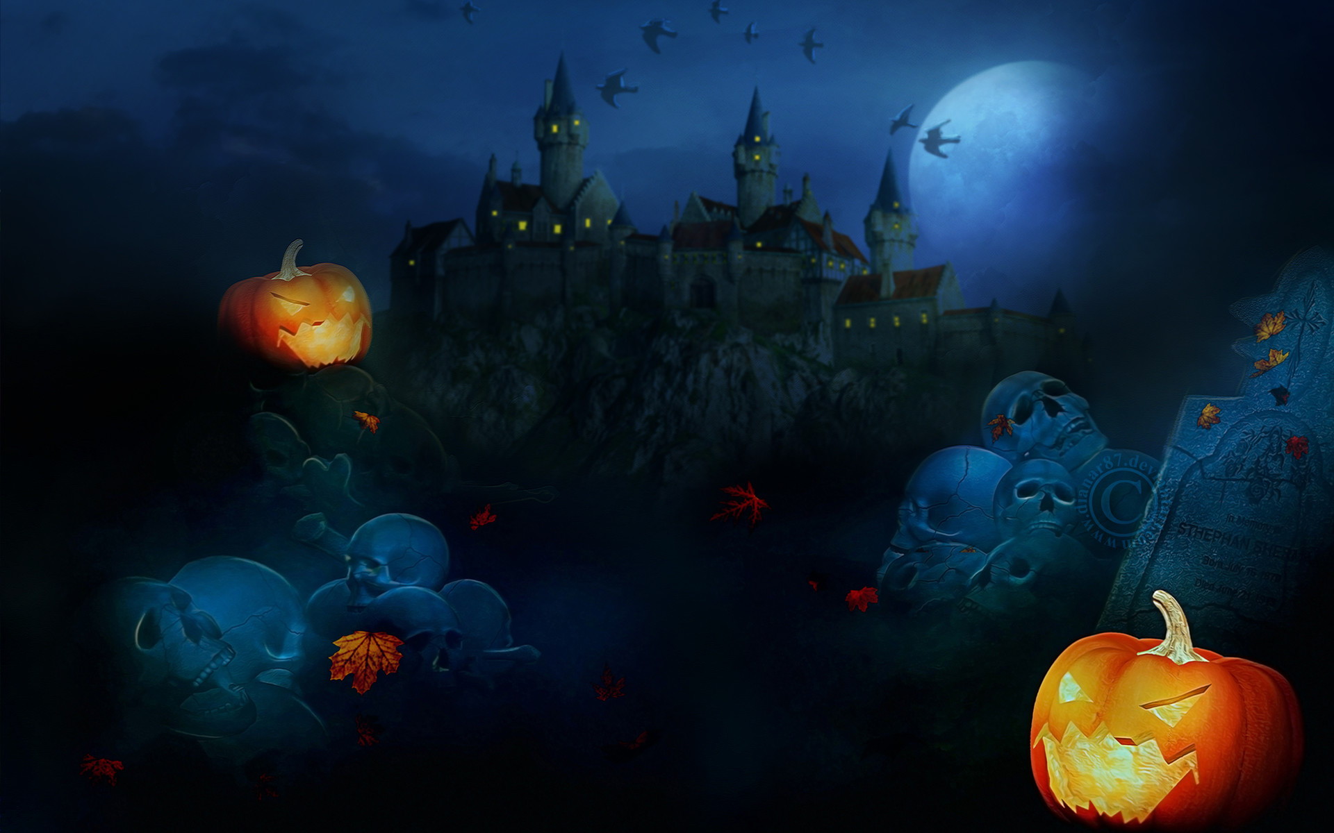 Related Pictures 3d halloween scary wallpaper wallpaper