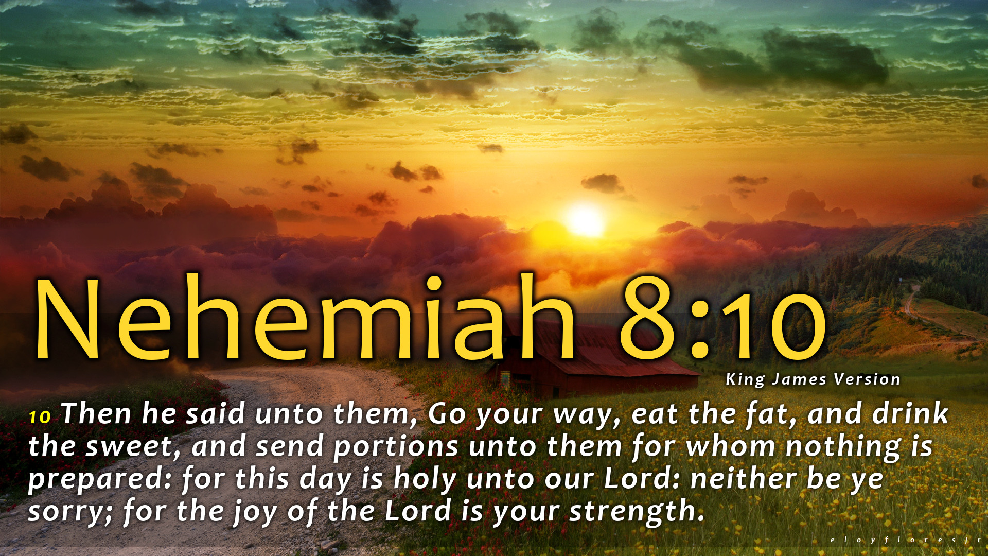 Nehemiah 810 wallpaper