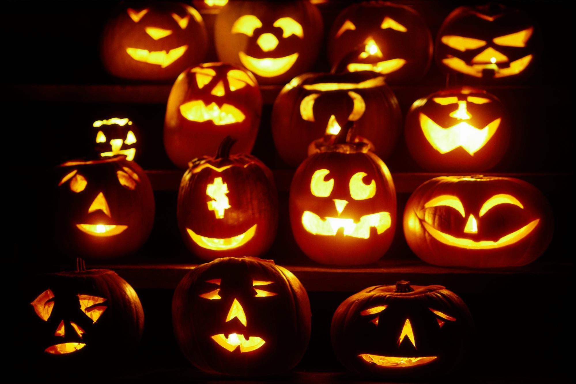 Pumpkins Halloween Wallpaper