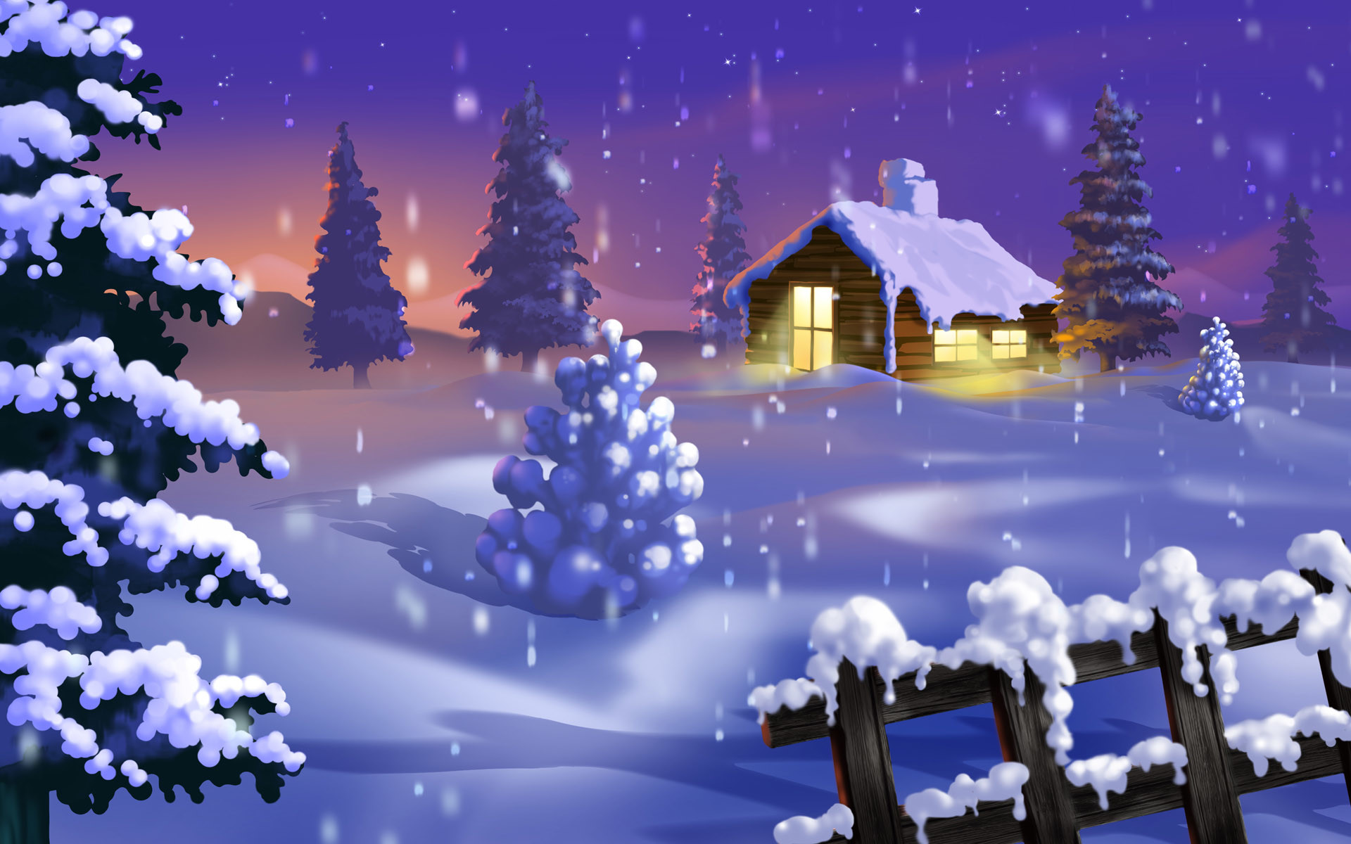 christmas winter wallpapers