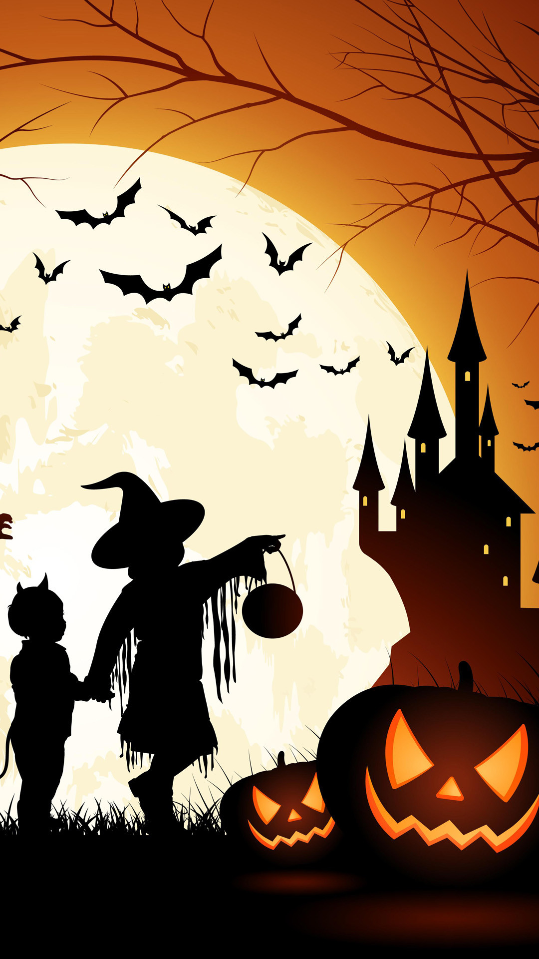 Wallpaper Weekends Halloween Terrors for Yuur iPhone