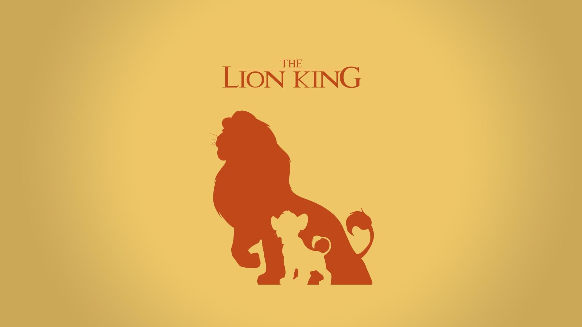 Minimalistic Lion King wallpaper wp2407394