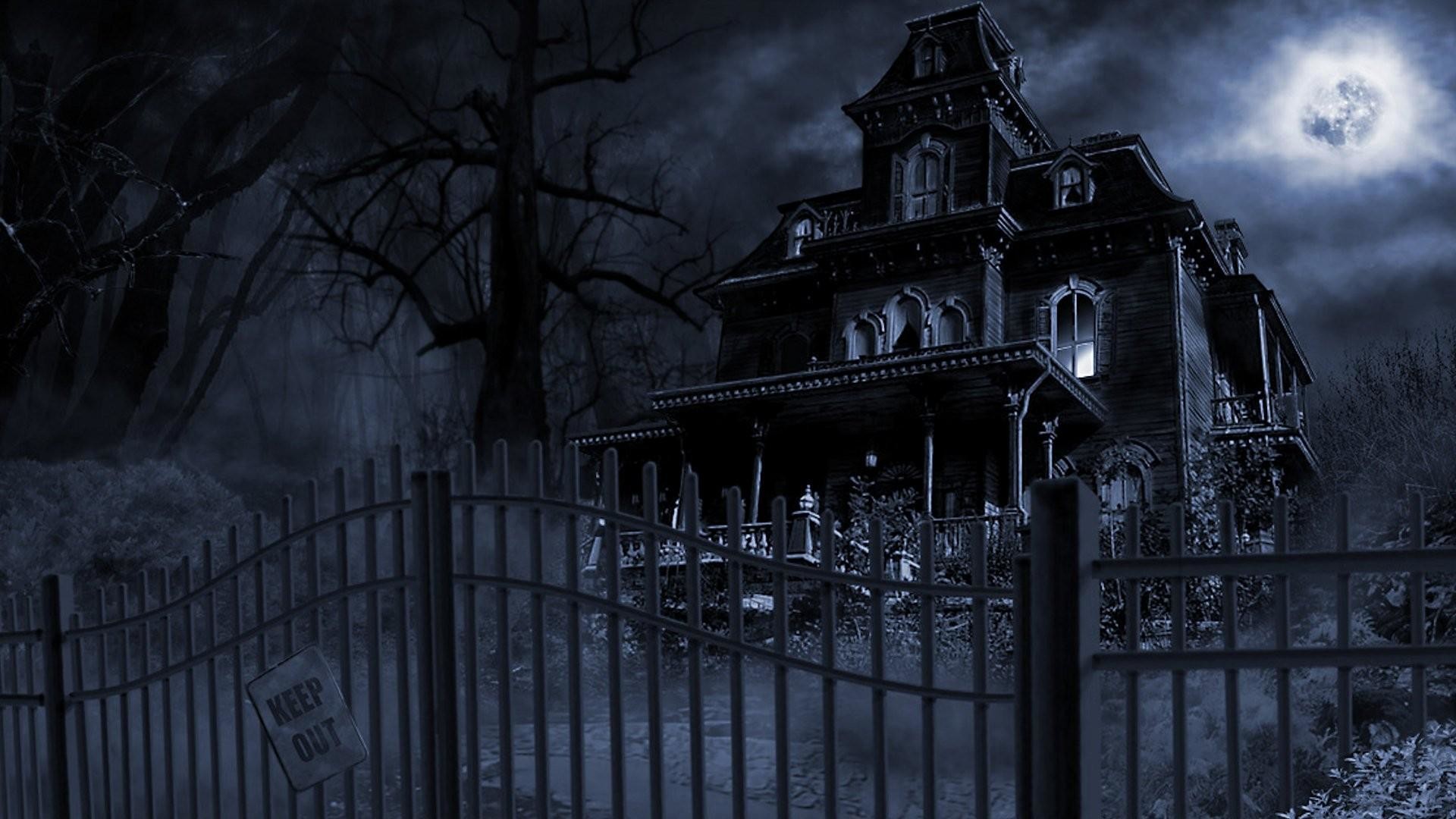Halloween-Haunted-House-Wallpapers