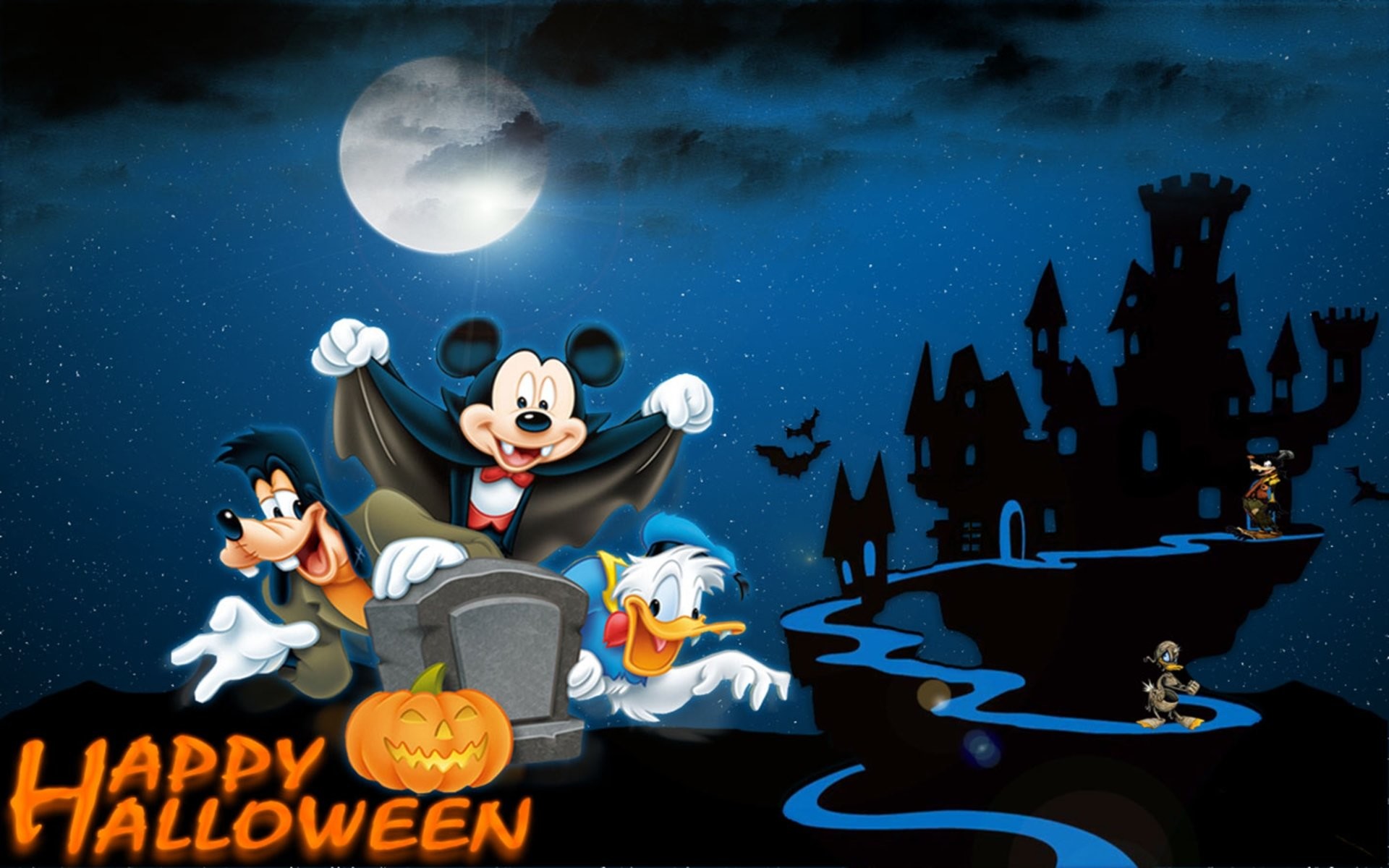 Free Download Disney Halloween HD Pictures.