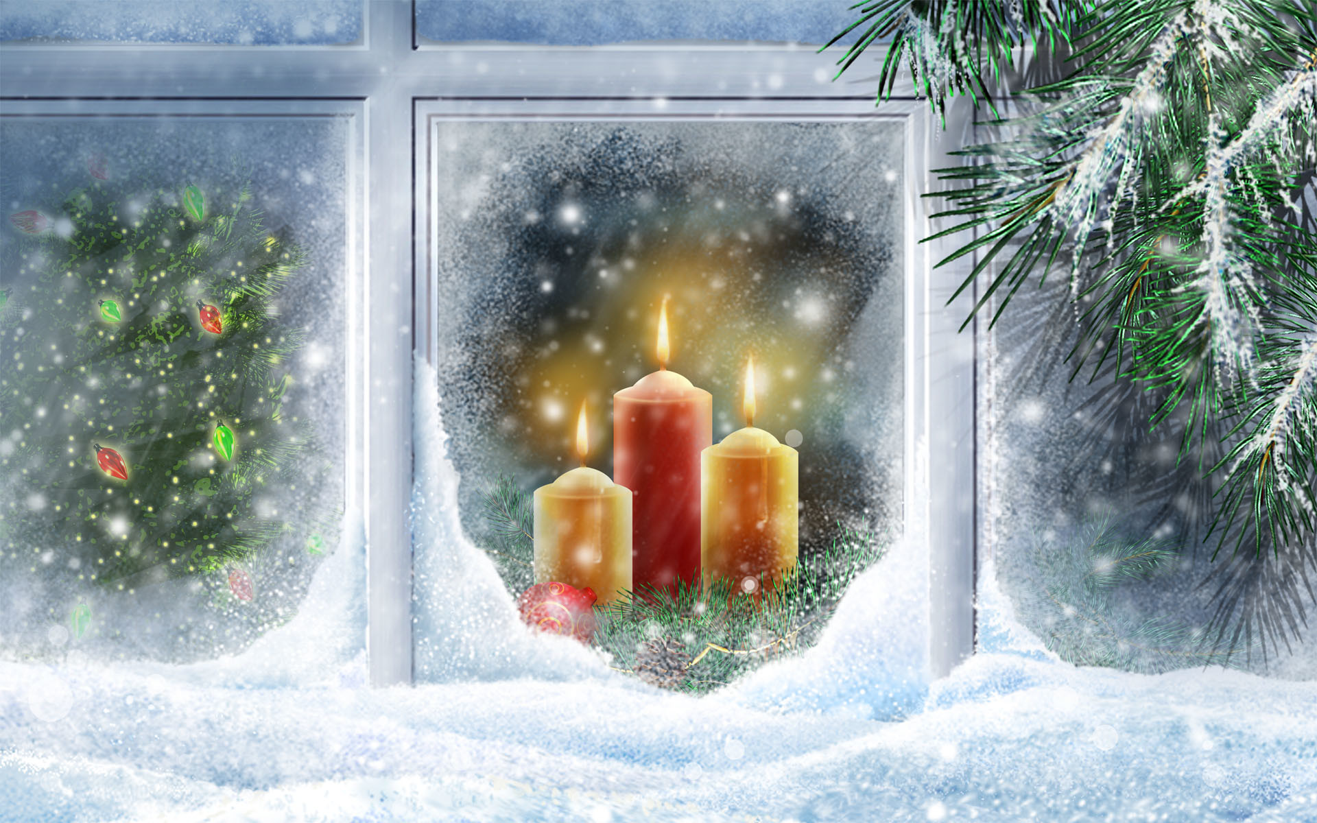 Christmas Wallpapers, Xmas HD Desktop Backgrounds, Widescreen