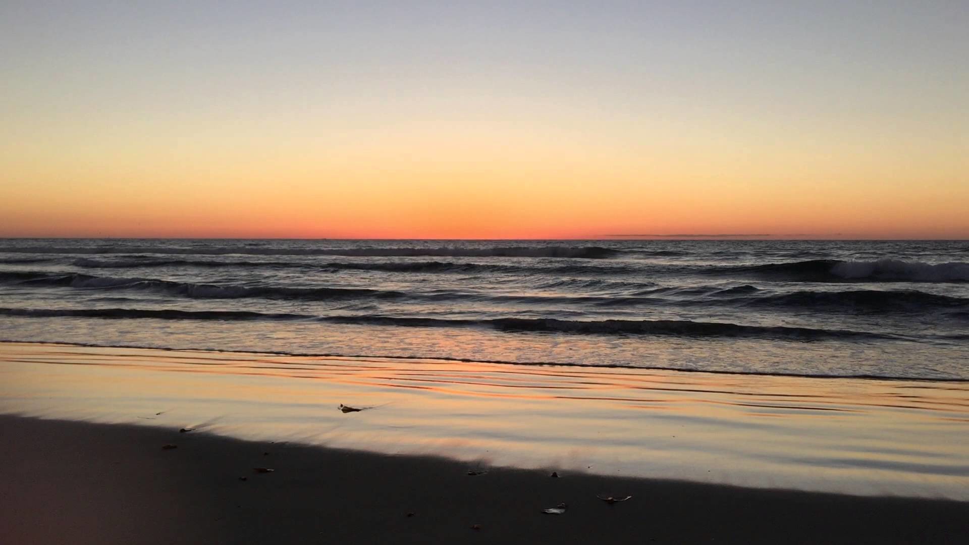Video Background Beach Sunset