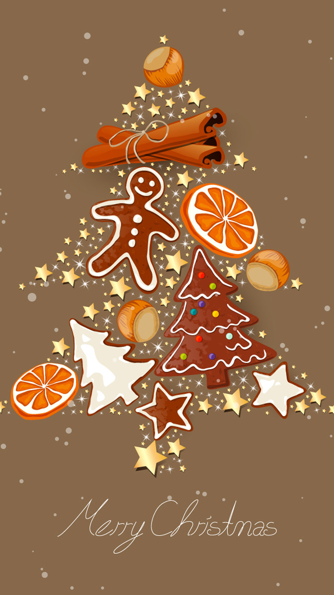 Sweets Tree Christmas iPhone 6 iPhone 6 Plus Wallpaper