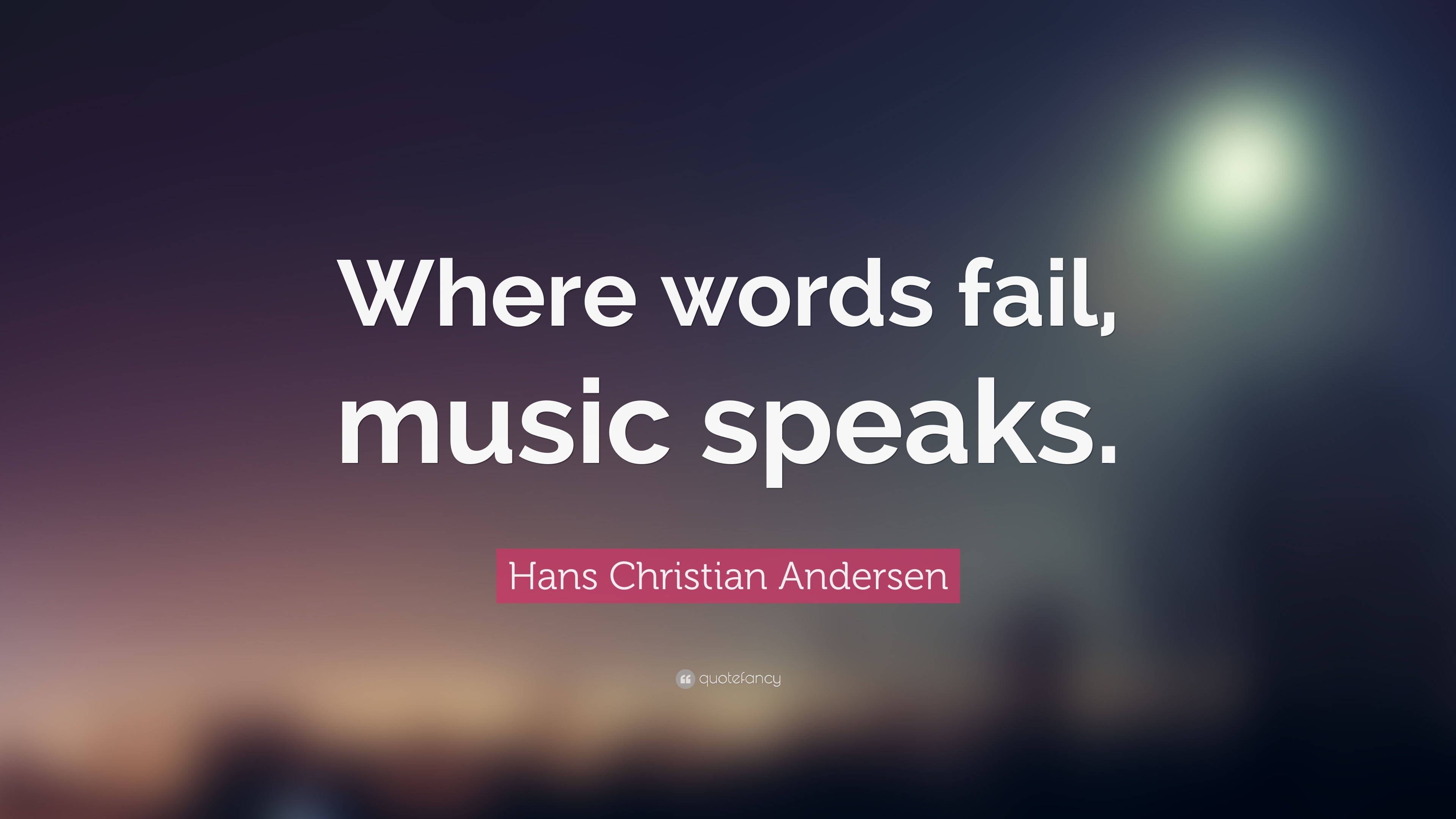 Hans Christian Andersen – 24 inspirational quotes about classical