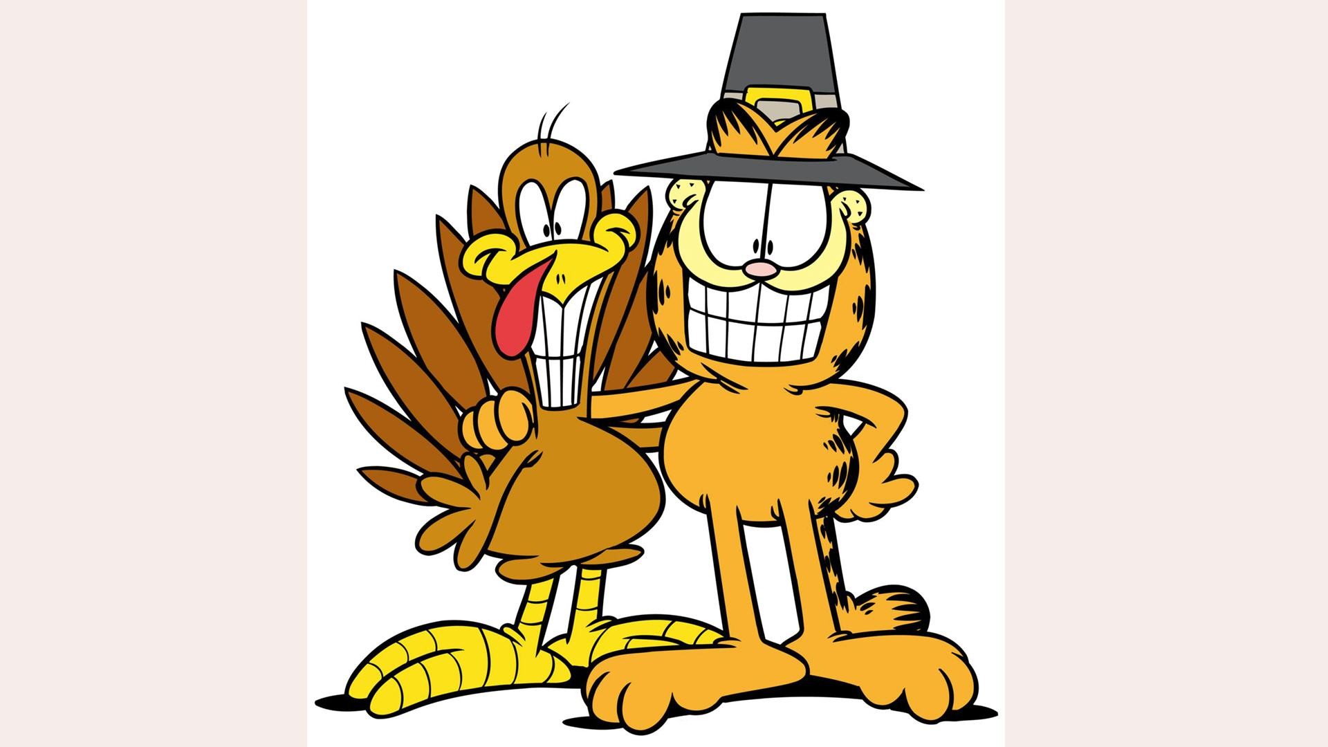 Garfield Thanksgiving Wallpaper