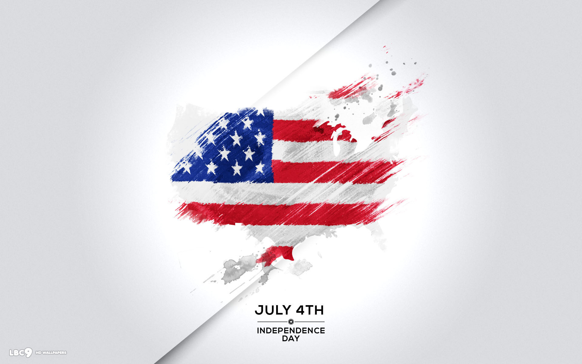 July 4th independence day usa flag map abstract holiday desktop wallpaper