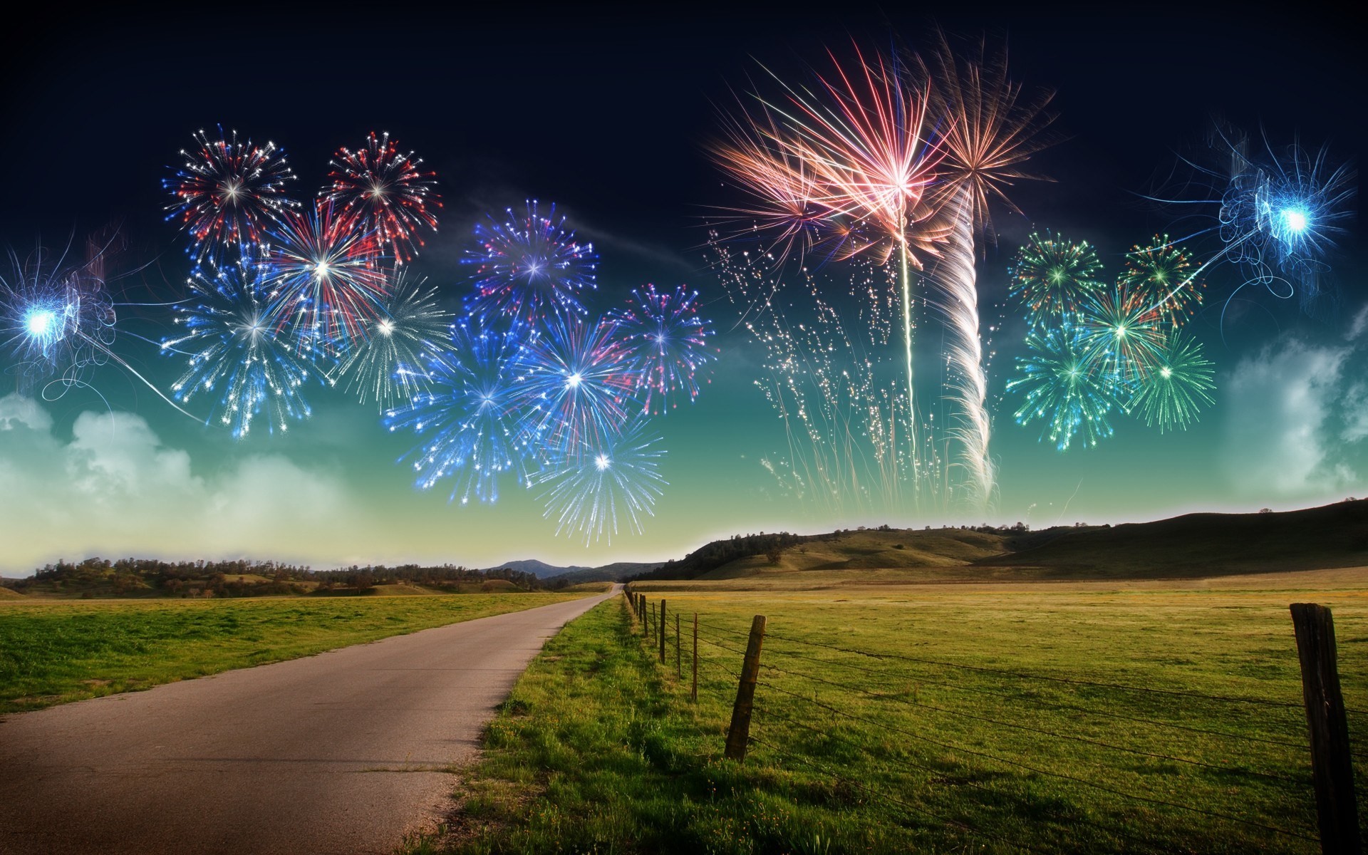 Free screensaver fireworks wallpaper – fireworks category