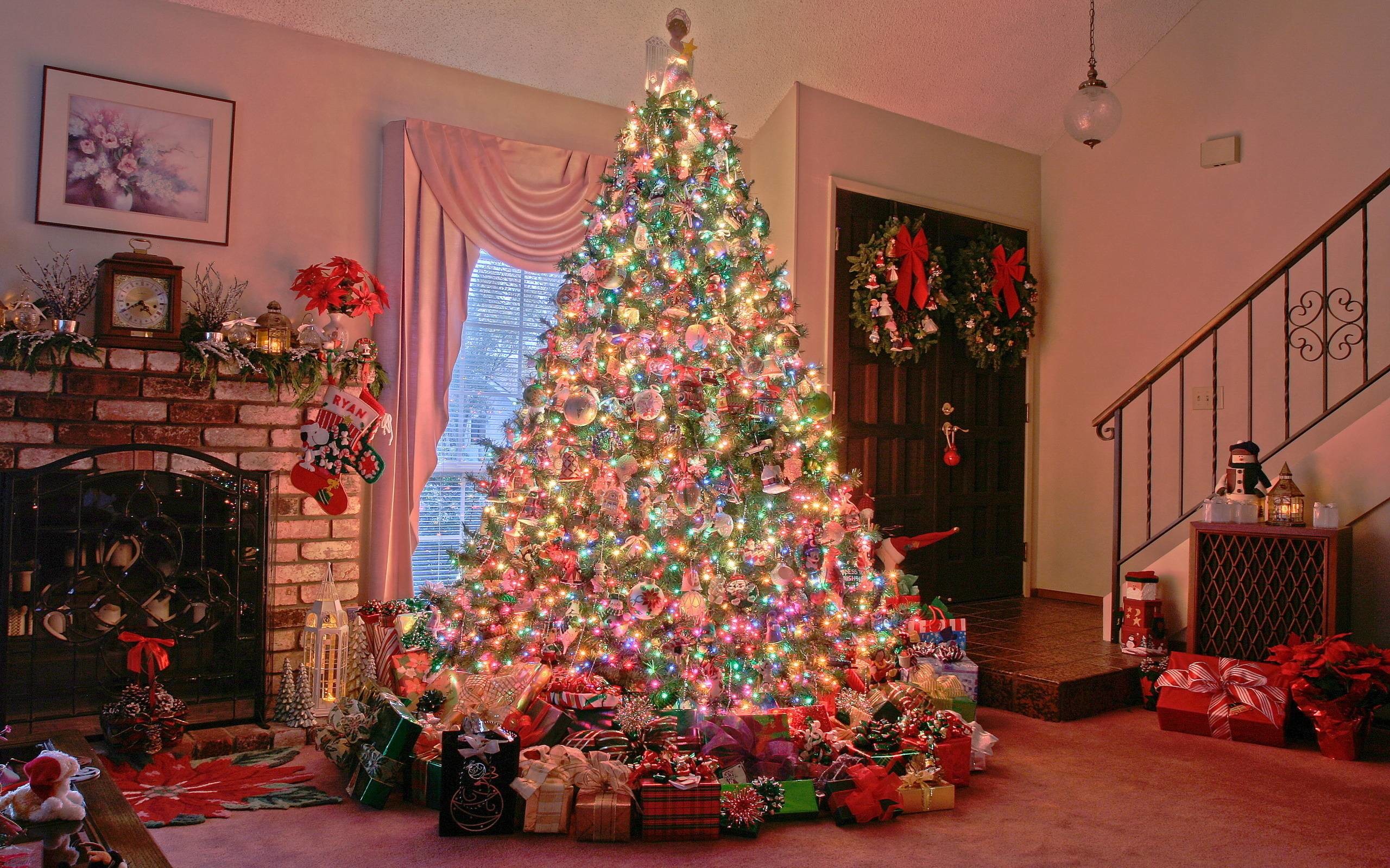 christmas tree desktop wallpaper – www.
