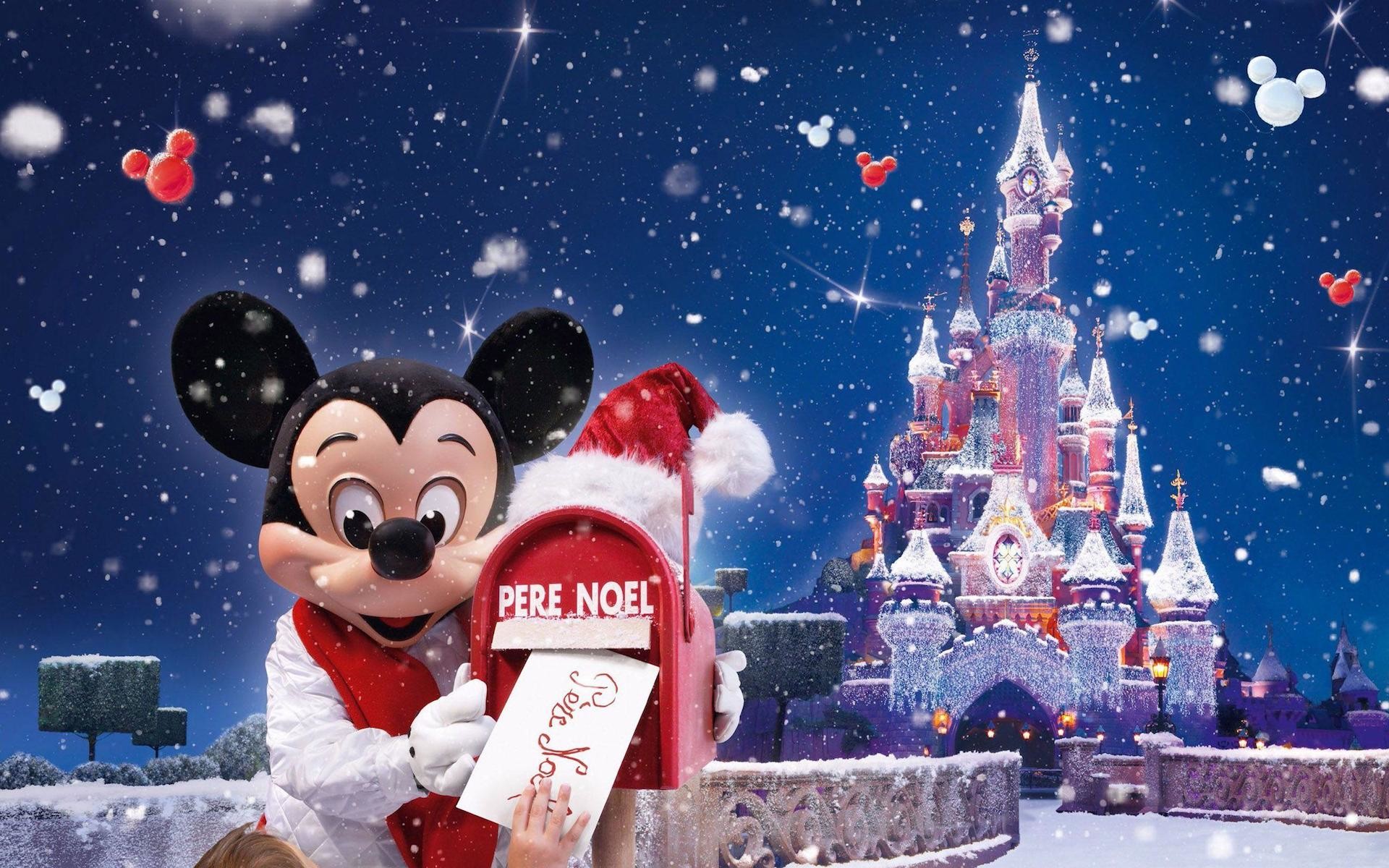 Mickey Mouse Christmas Wallpaper Widescreen