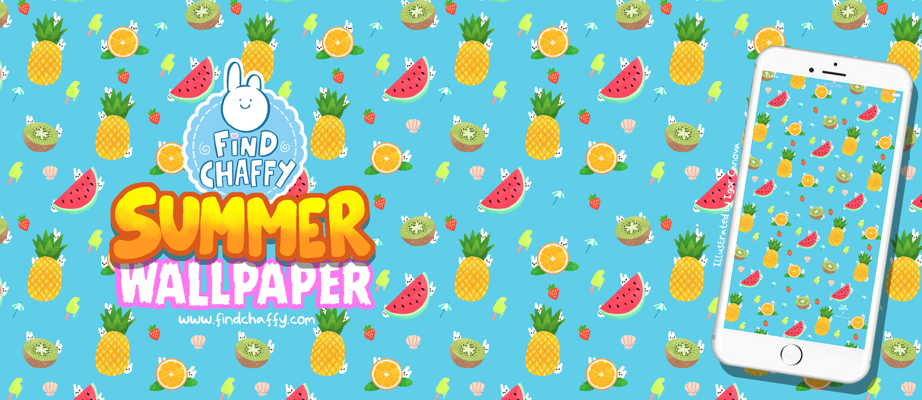 Find Chaffy – Summer wallpaper!