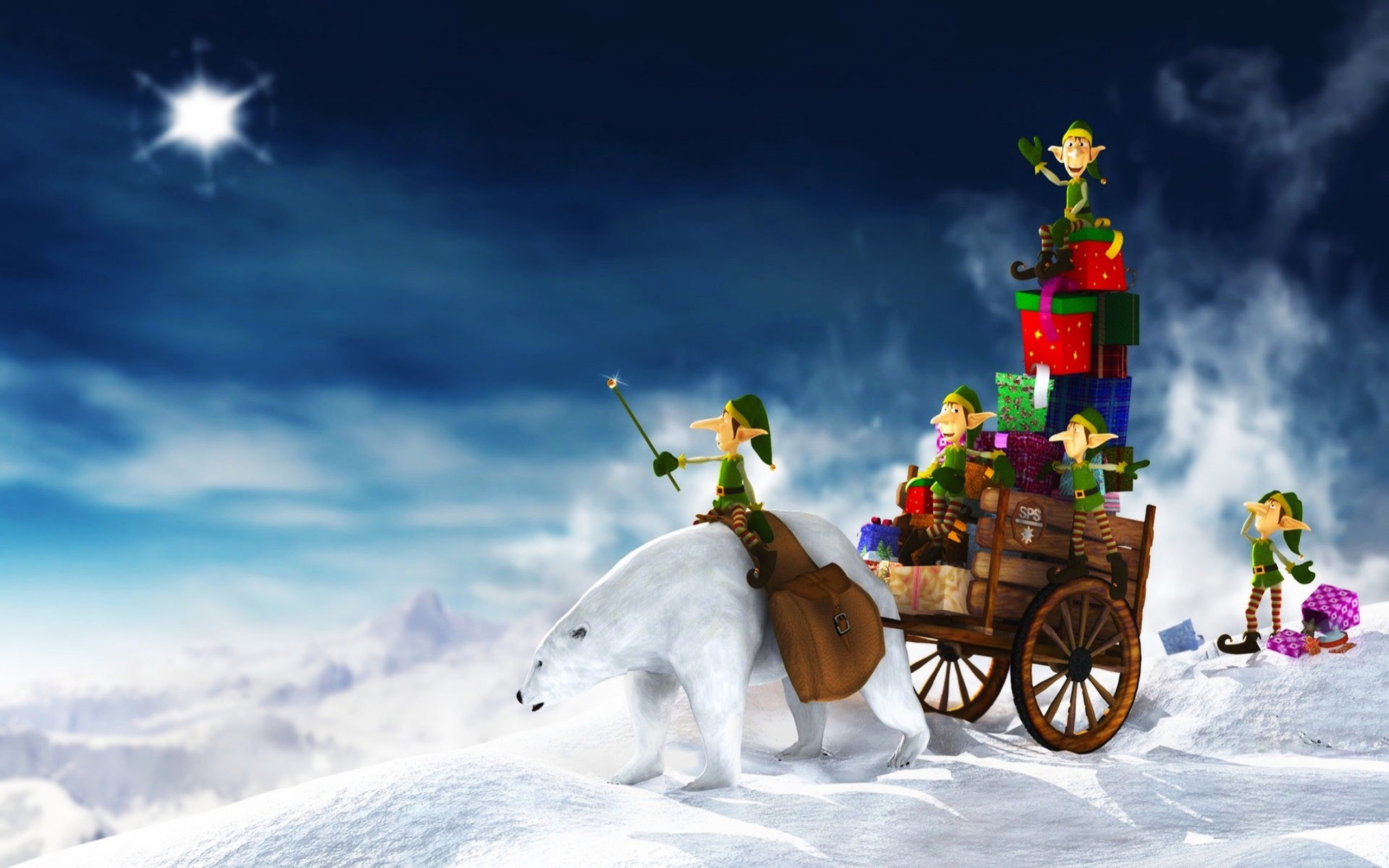 Free Christmas HD Wallpapers Download – Merry Christmas 3D Pictures