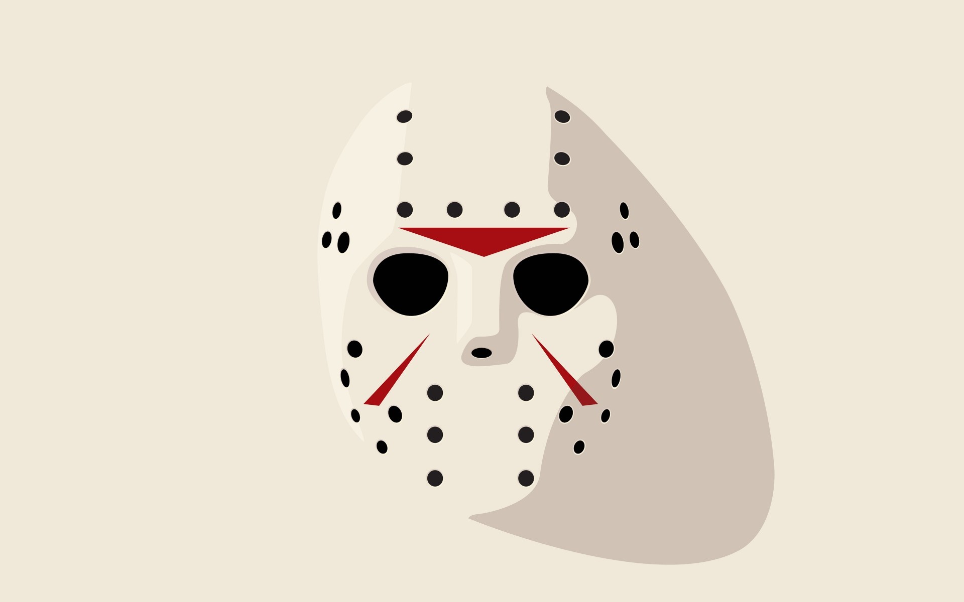 Wallpaper jason, friday 13th, hockey mask