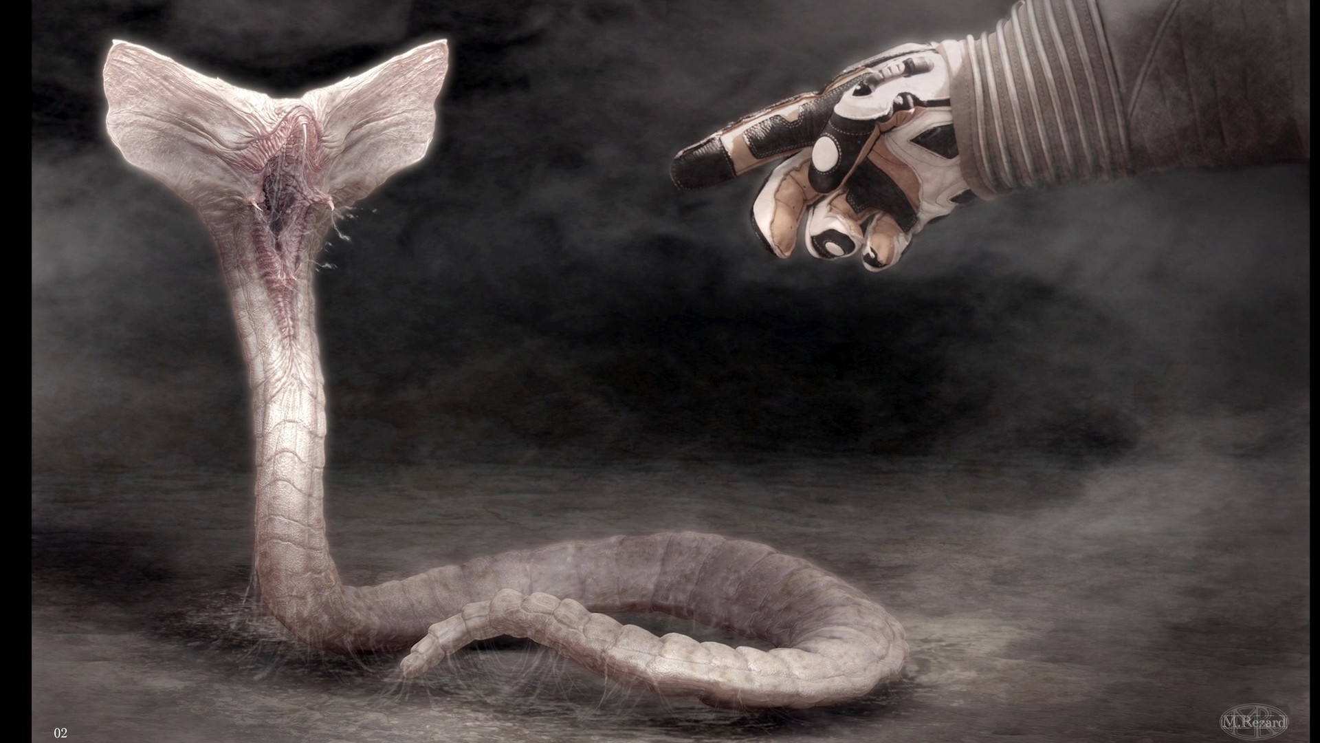 Prometheus Creepy Hand Monster Drawing Movies Aliens Sci fi Snakes Dark Horror Wallpaper At Dark Wallpapers