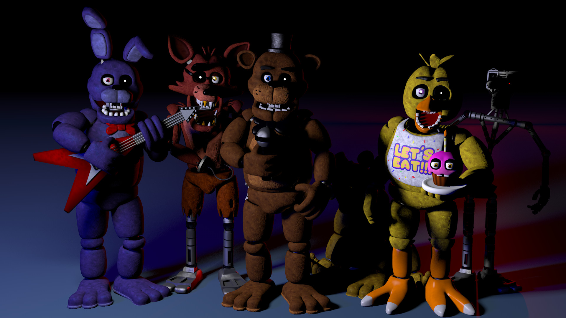 FNaF 1 Wallpaper by MrNobody1987 FNaF 1 Wallpaper by MrNobody1987