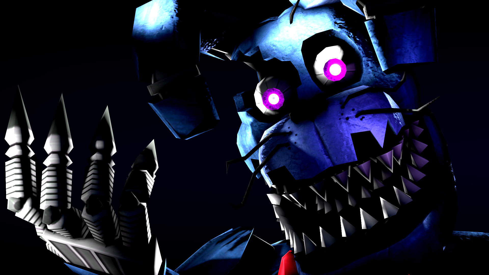 Full HD Wallpapers FNAF Nightmare Bonnie 1395.33 Kb