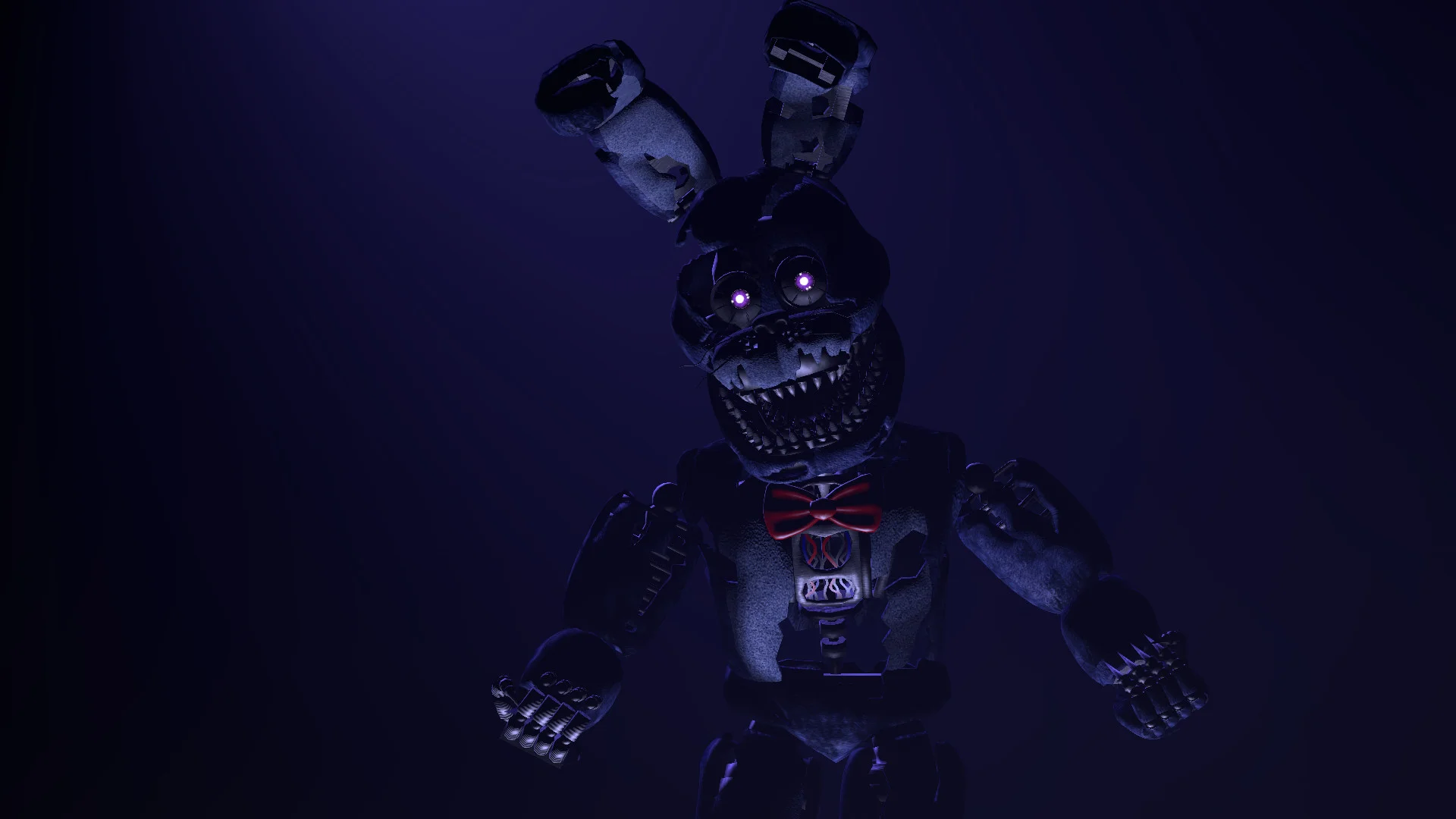 FNAF Nightmare Bonnie HD Wallpapers Free Download Unique High Resolution Wallpapers