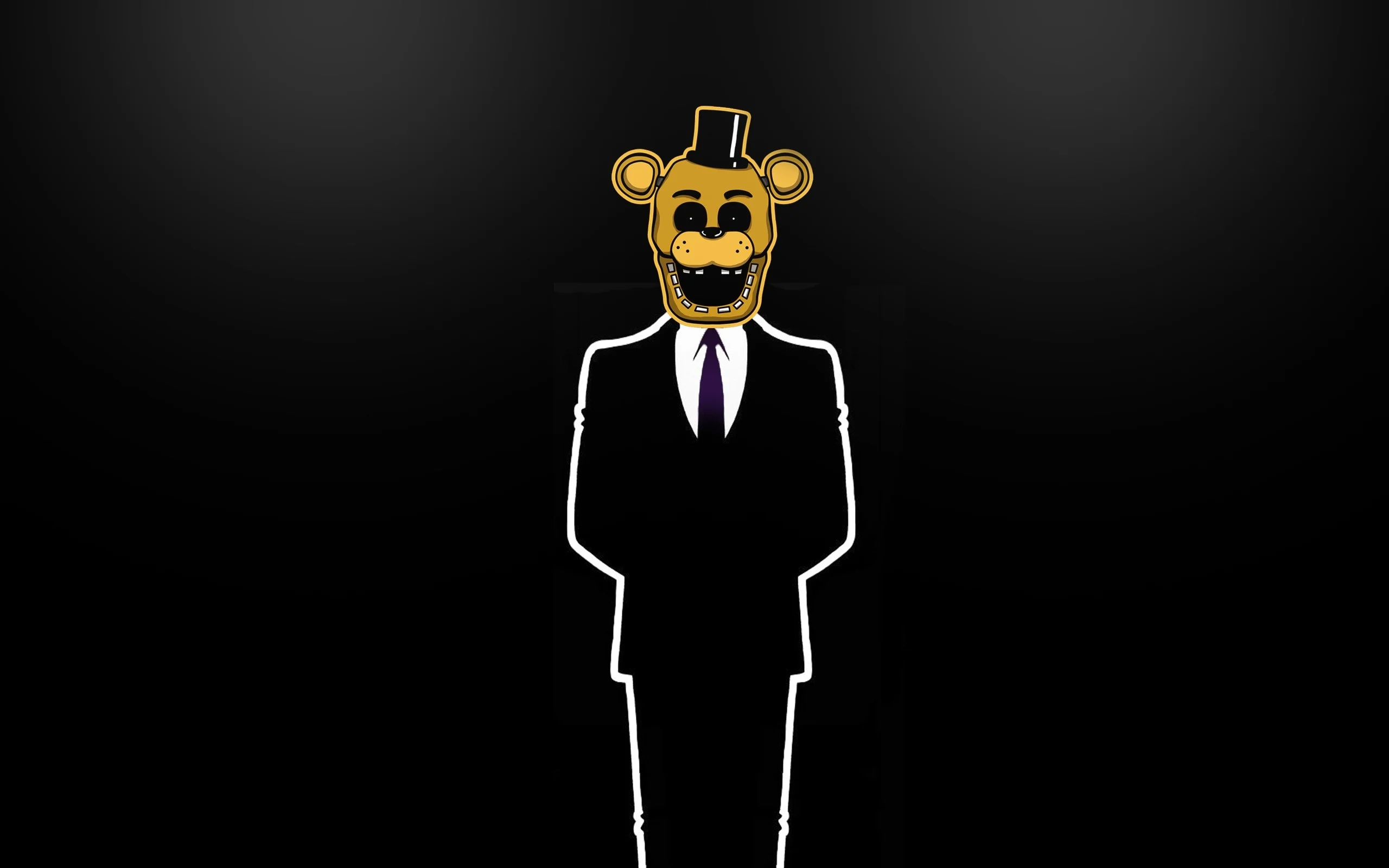 Fnaf, #goldenfreddy, #minimalism wallpapers minimalism – download