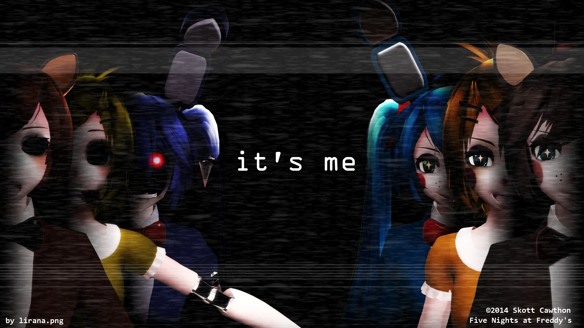 … MMD Five Night at Freddy's vocaloid edit wallpaper by liranaPNG