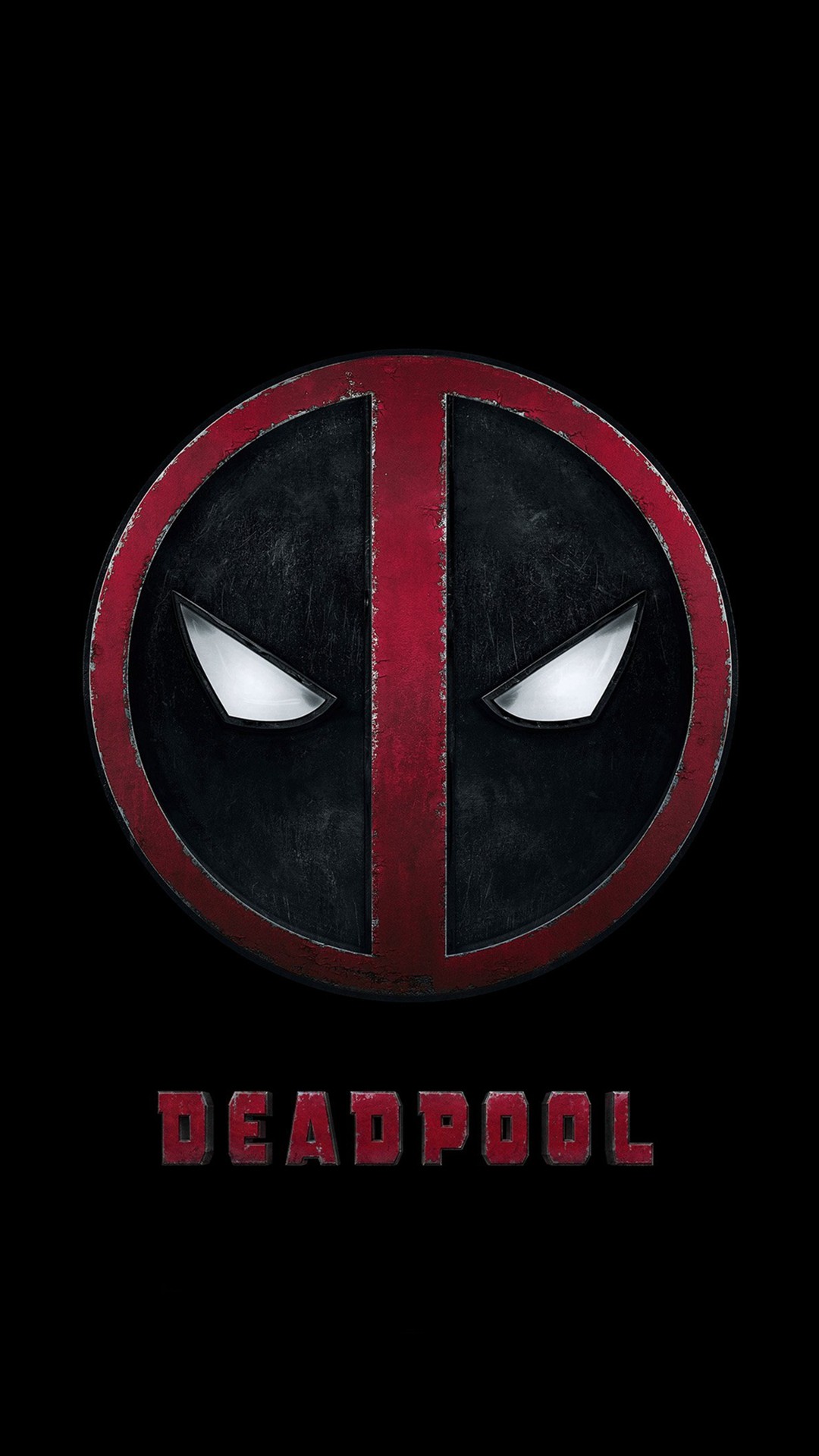 Deadpool Logo Dark Art Hero #iPhone #wallpaper