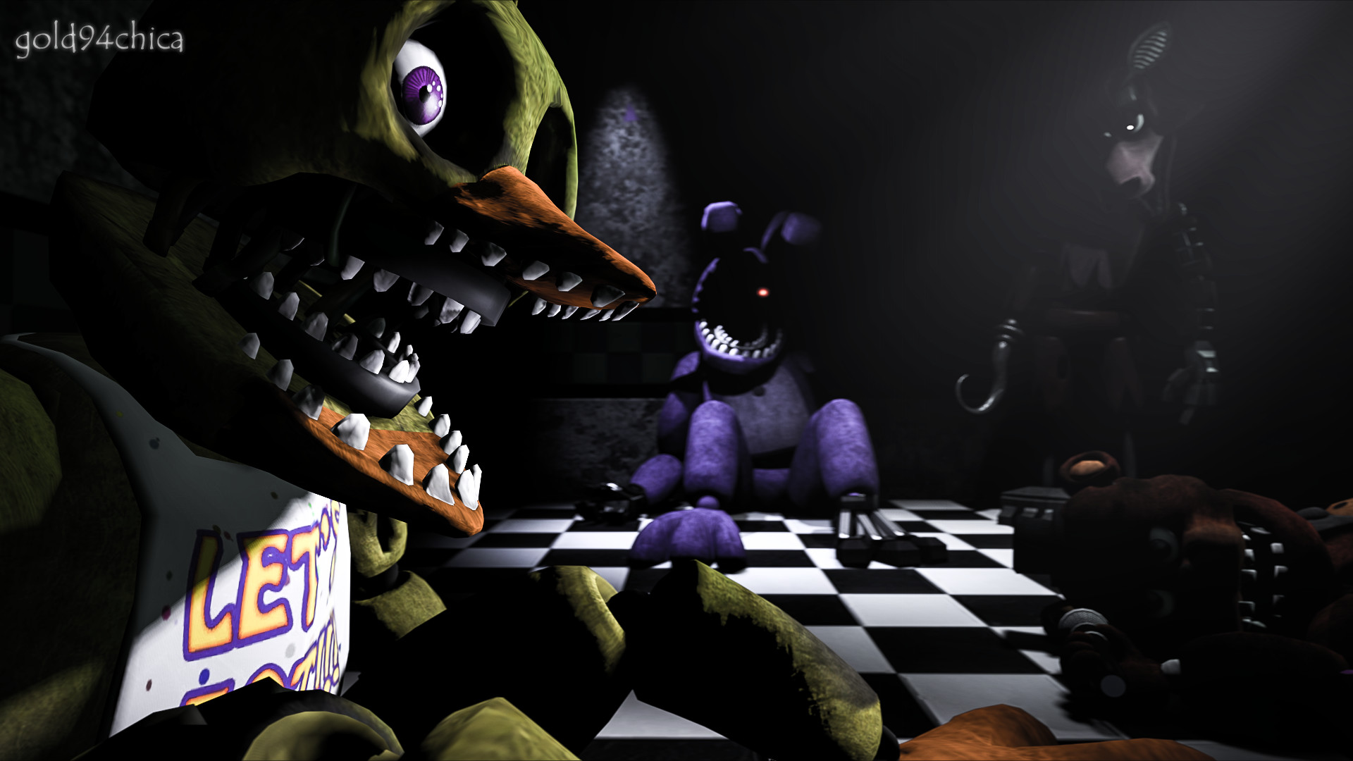 SFM FNAF2 Wallpaper by