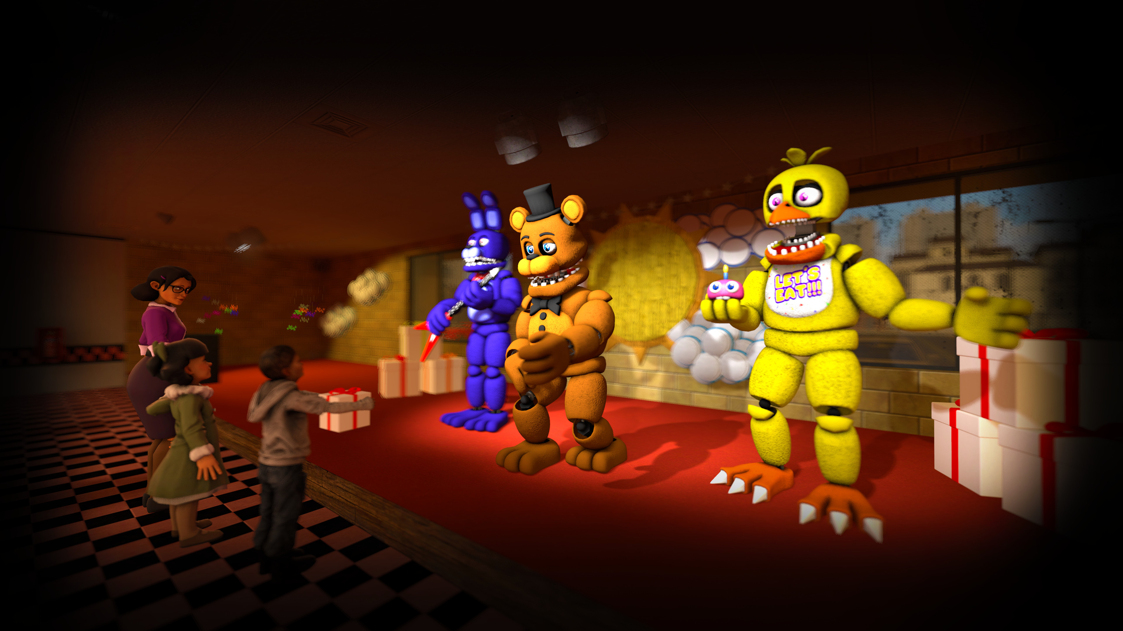 4K FNAF WallPaper by Th3Unkn0wns 4K FNAF WallPaper by Th3Unkn0wns