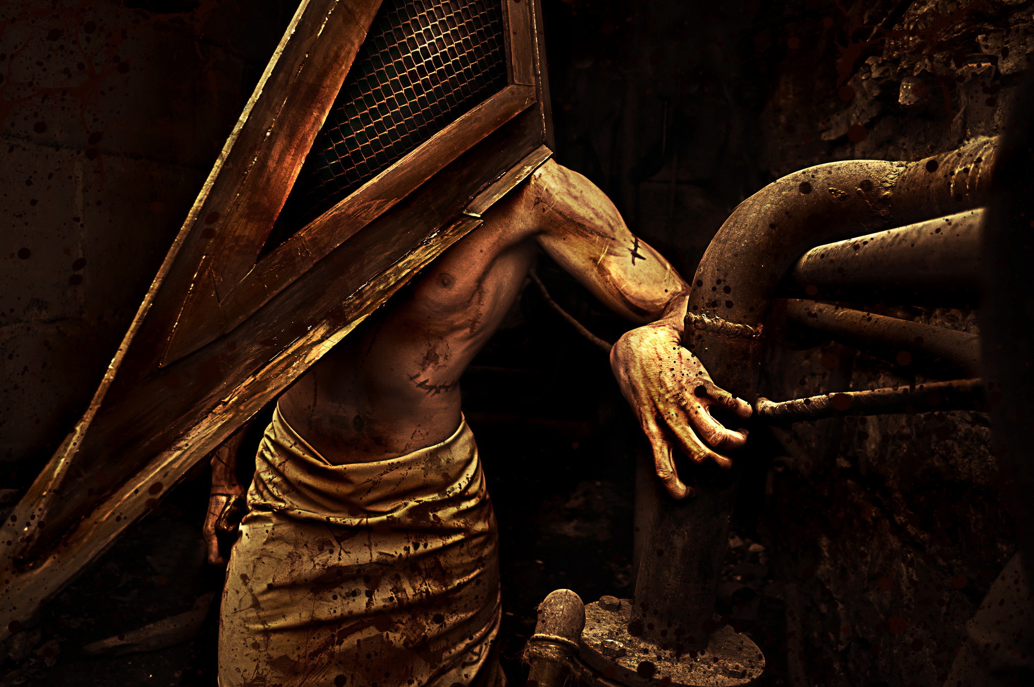 Silent Hill cosplay by Darya Polyanskaya AnimA89. Cosplayer Vasilij Manaev