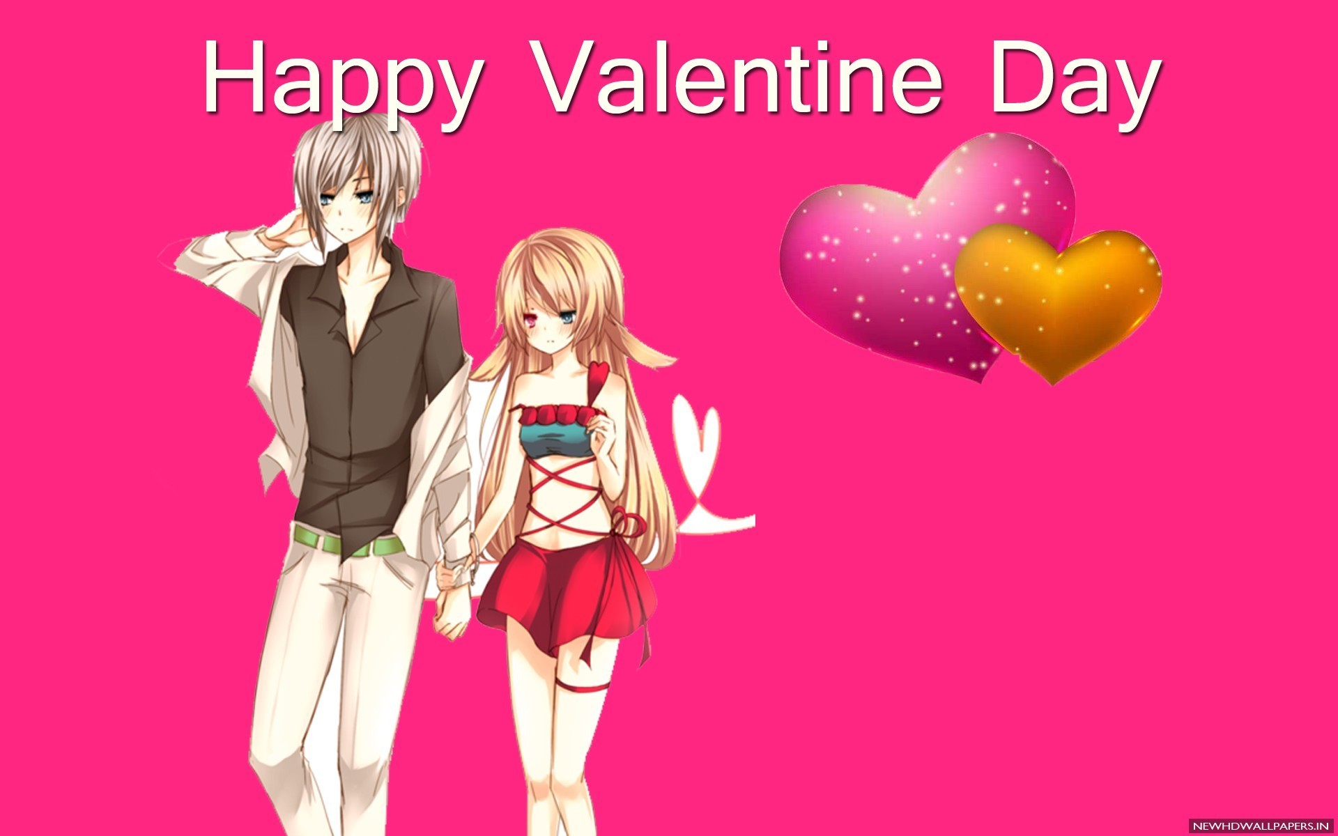 Happy Valentine Day Anime Couple 2015 Photo