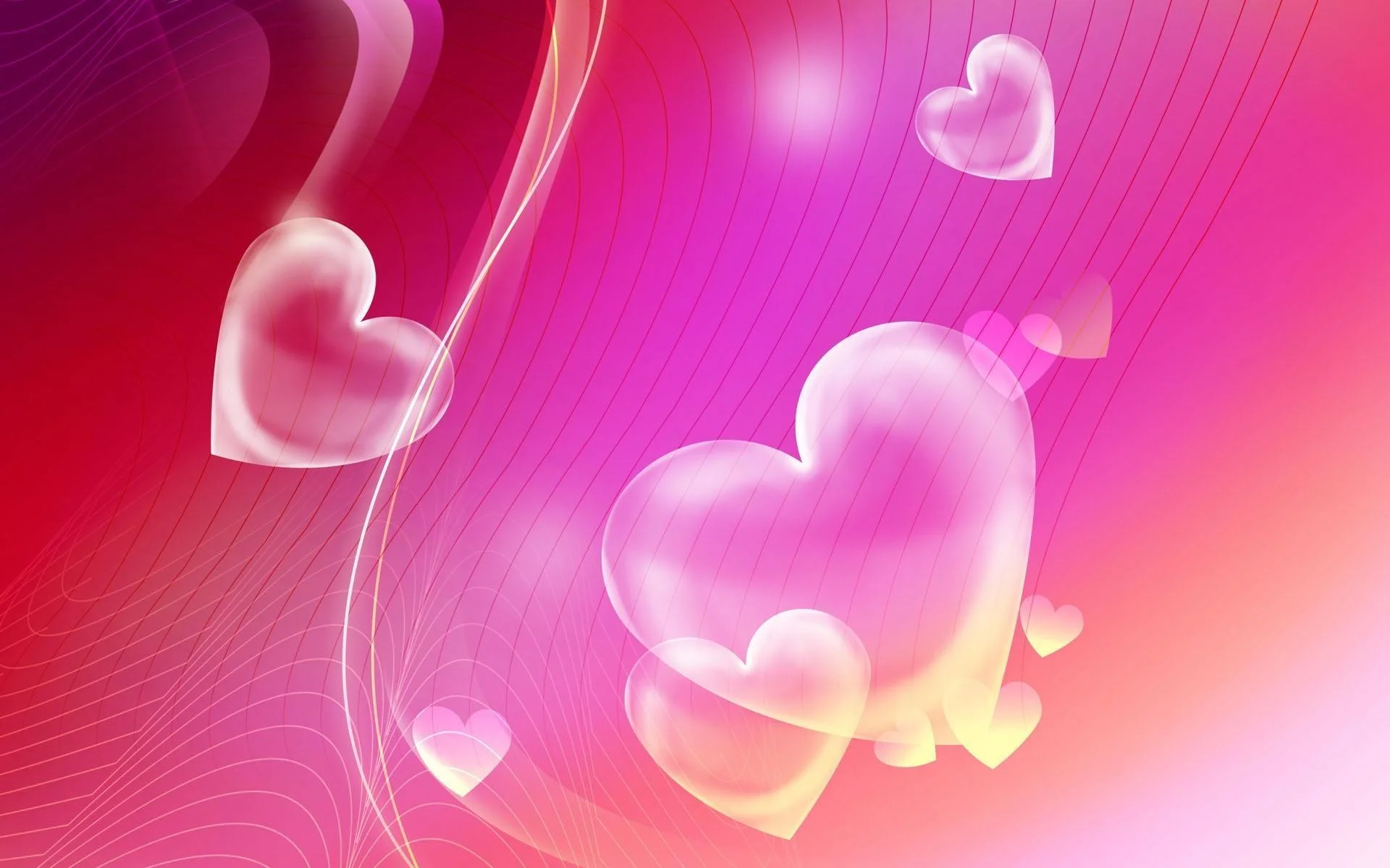 Pink Heart Wallpaper  Gallery Yopriceville  HighQuality Free Images and  Transparent PNG Clipart