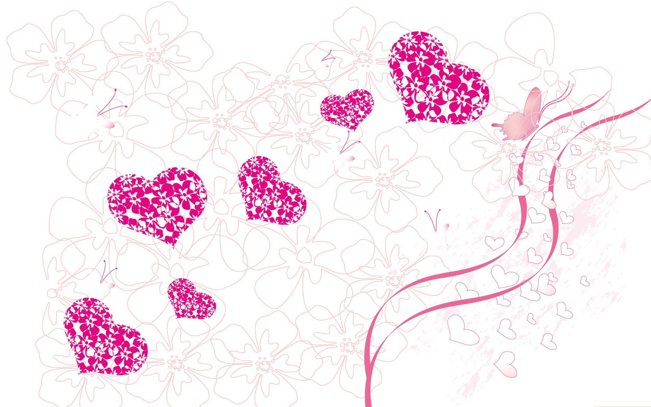 Love Design Pink Heart