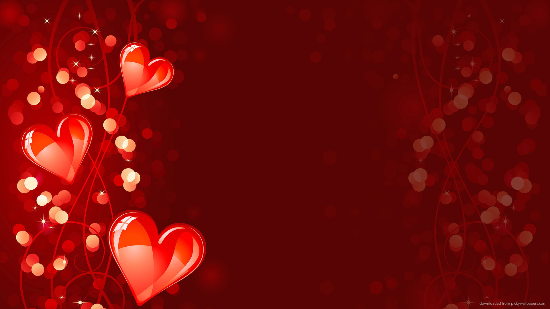 IPad, Valentines Day Hearts Beckground Screensaver For Kindle3 And DX