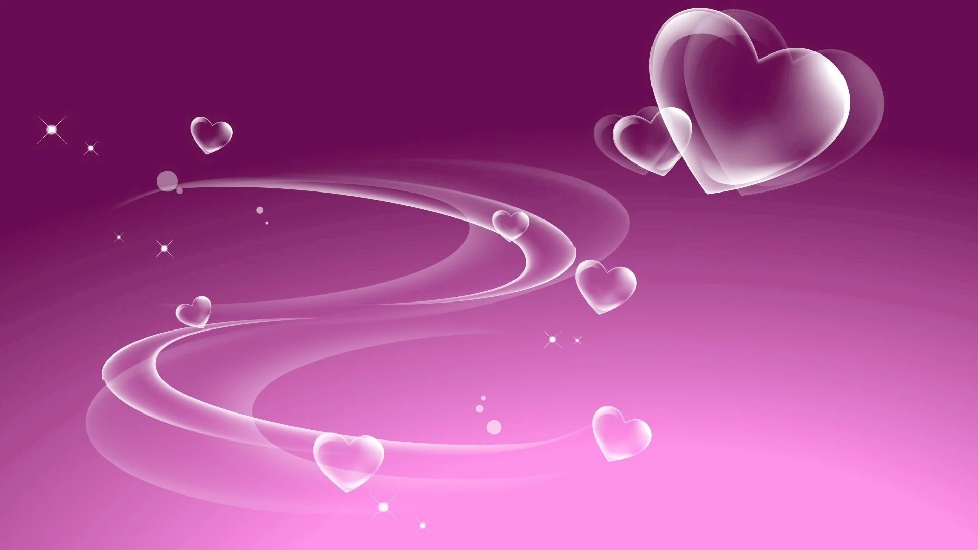 White Heart in Purple Background HD Wallpapers