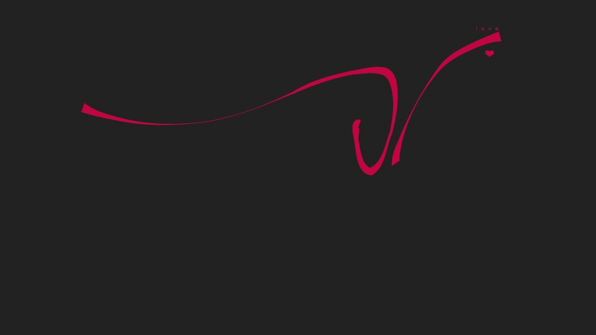Preview wallpaper love, drawing, line, red, inscription, black 1920×1080