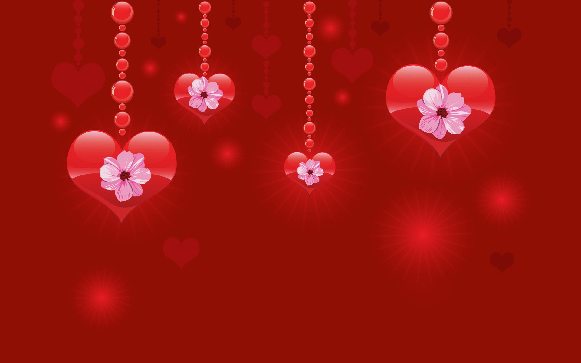 Valentine Hearts Wallpaper