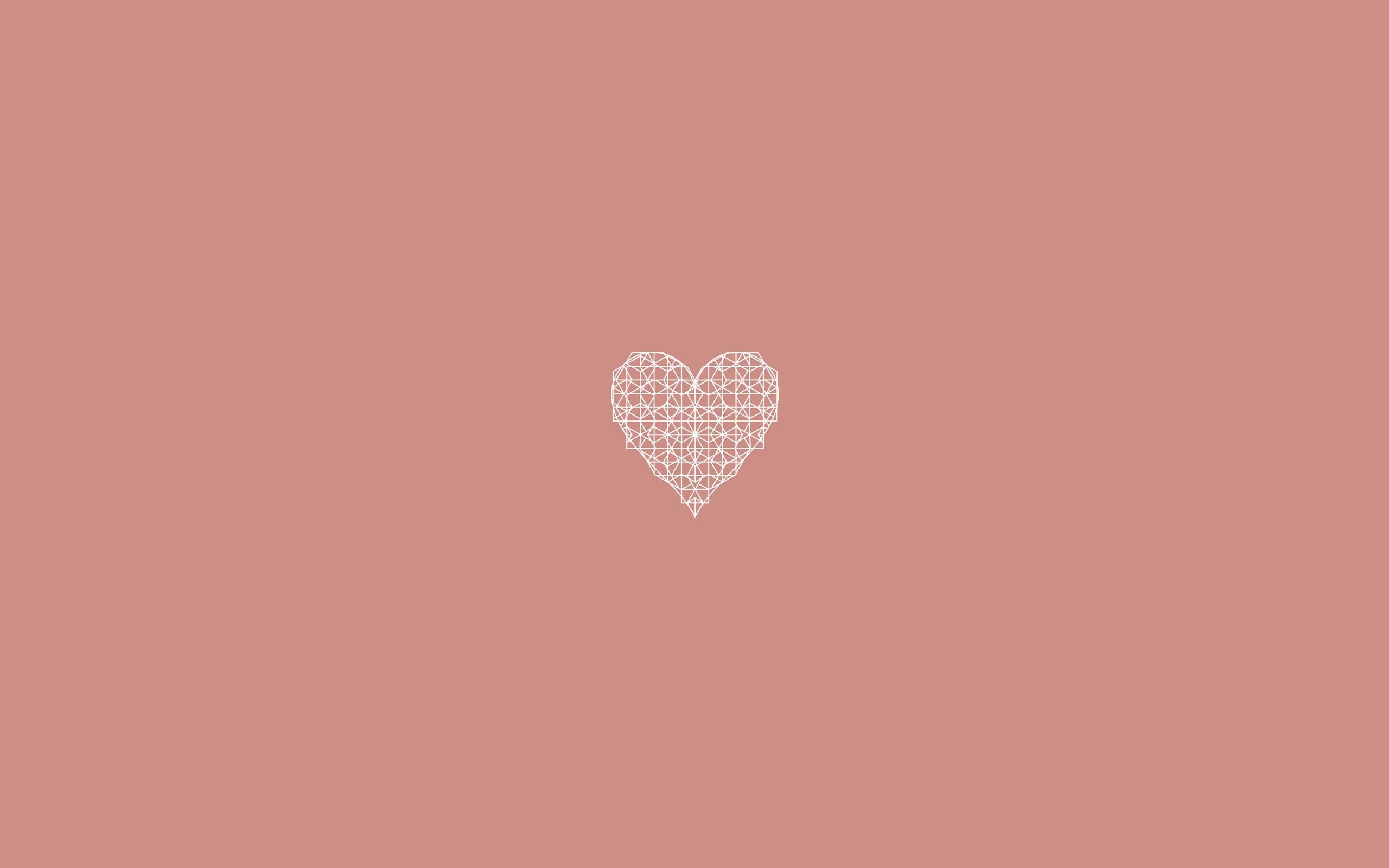 Simple Heart Background