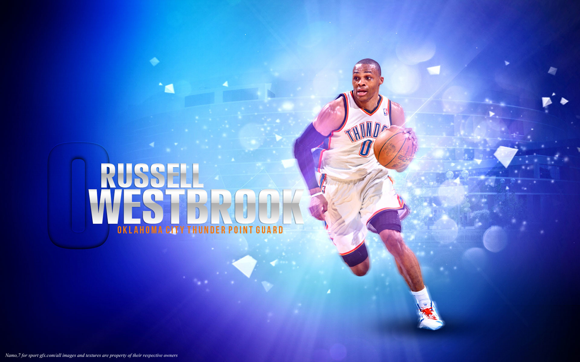 Russell Westbrook 2012 2013 Wallpaper